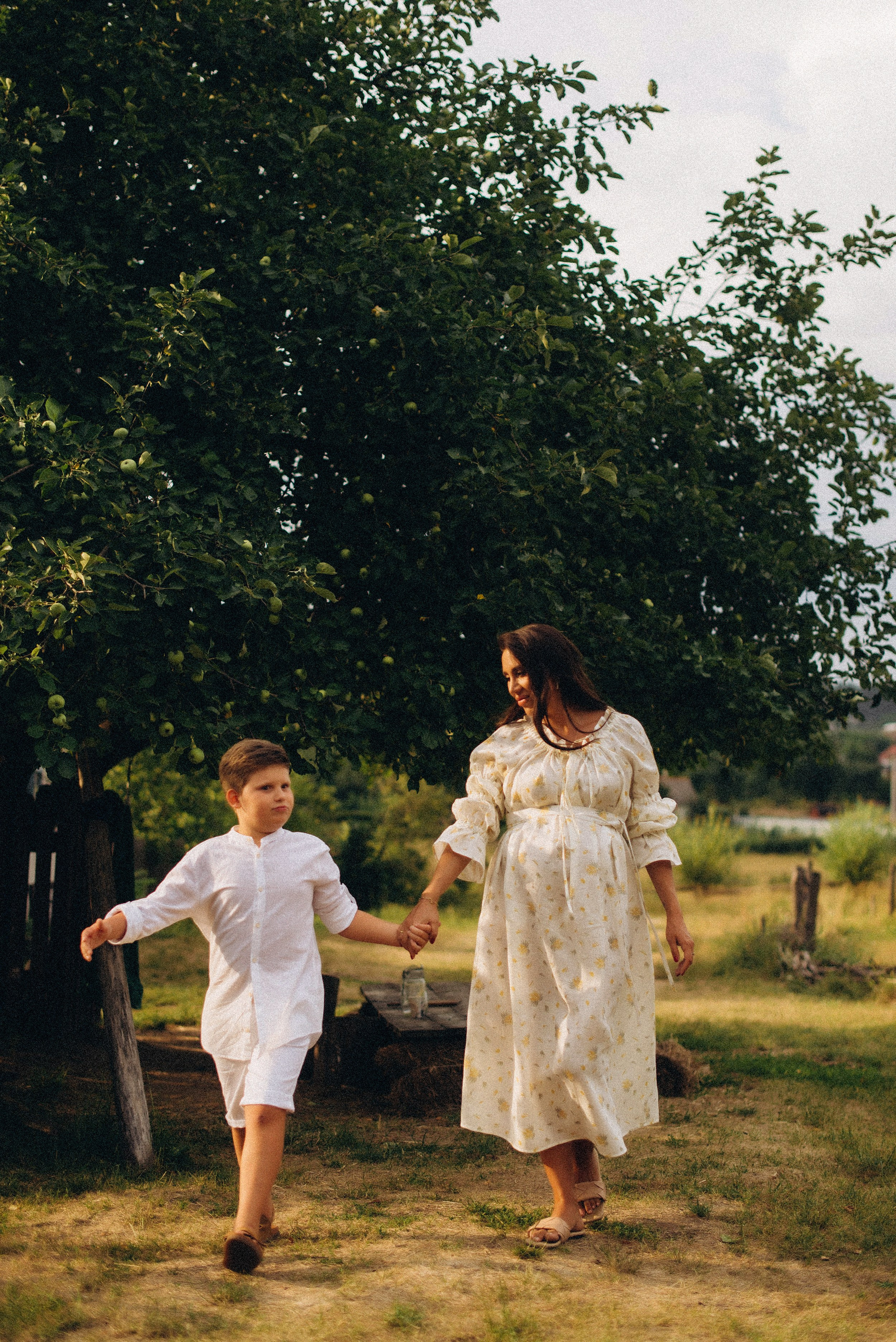 Беременность на природе. Семейный фотограф Лейпциг, Германия