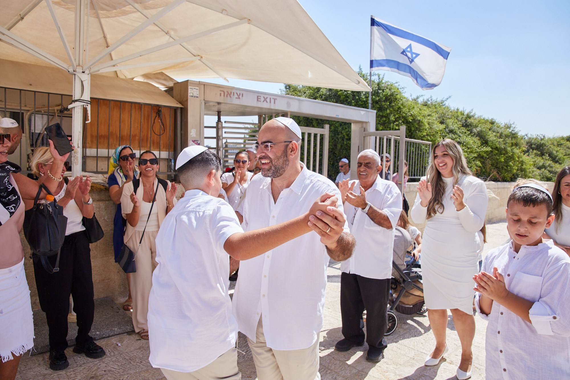 Бар-мицва на Котеле. Портретный и репортажный фотограф в Израиле Рома Бирман