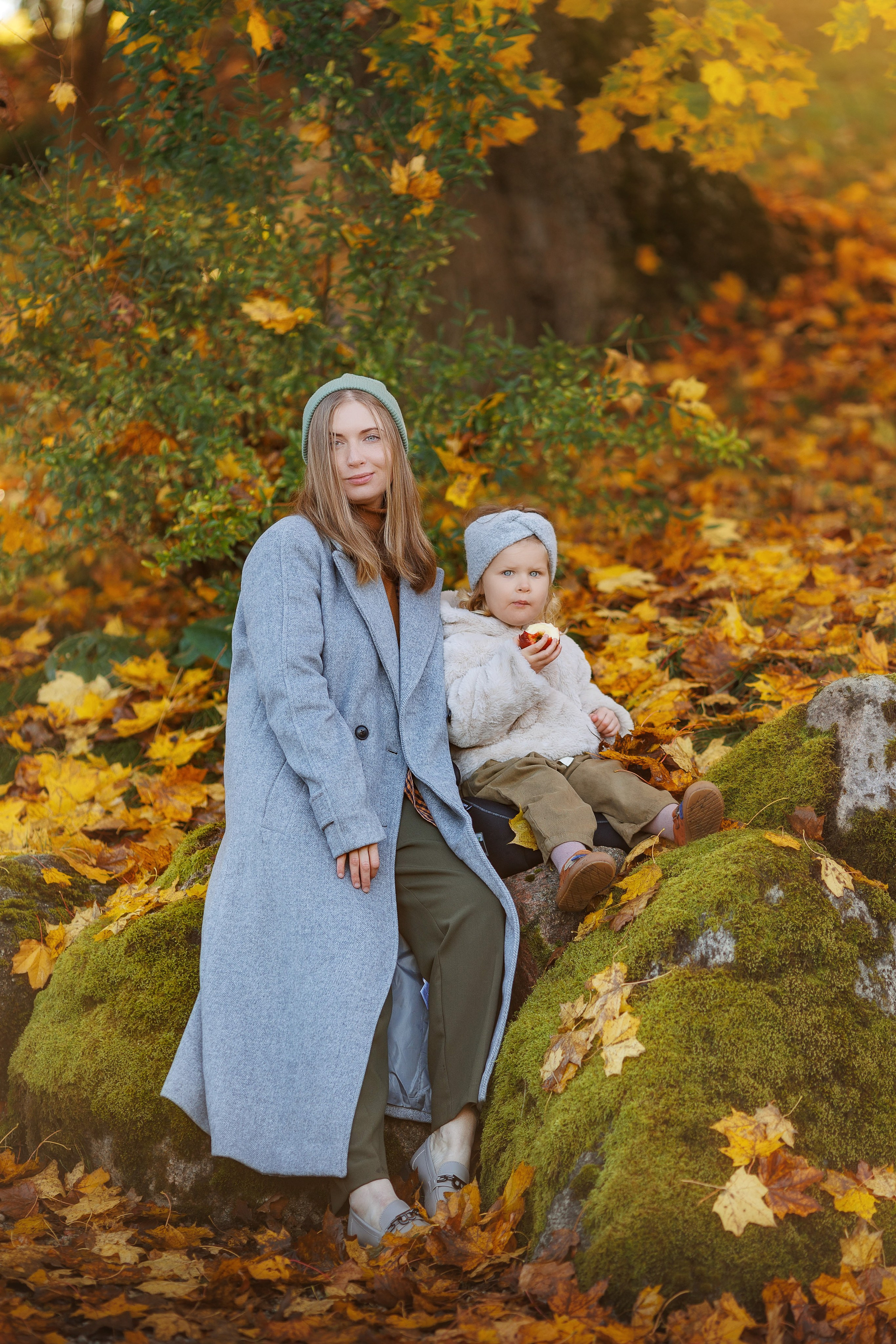 Golden moments. Family photographer in Vilnuis Svetlana Naumova