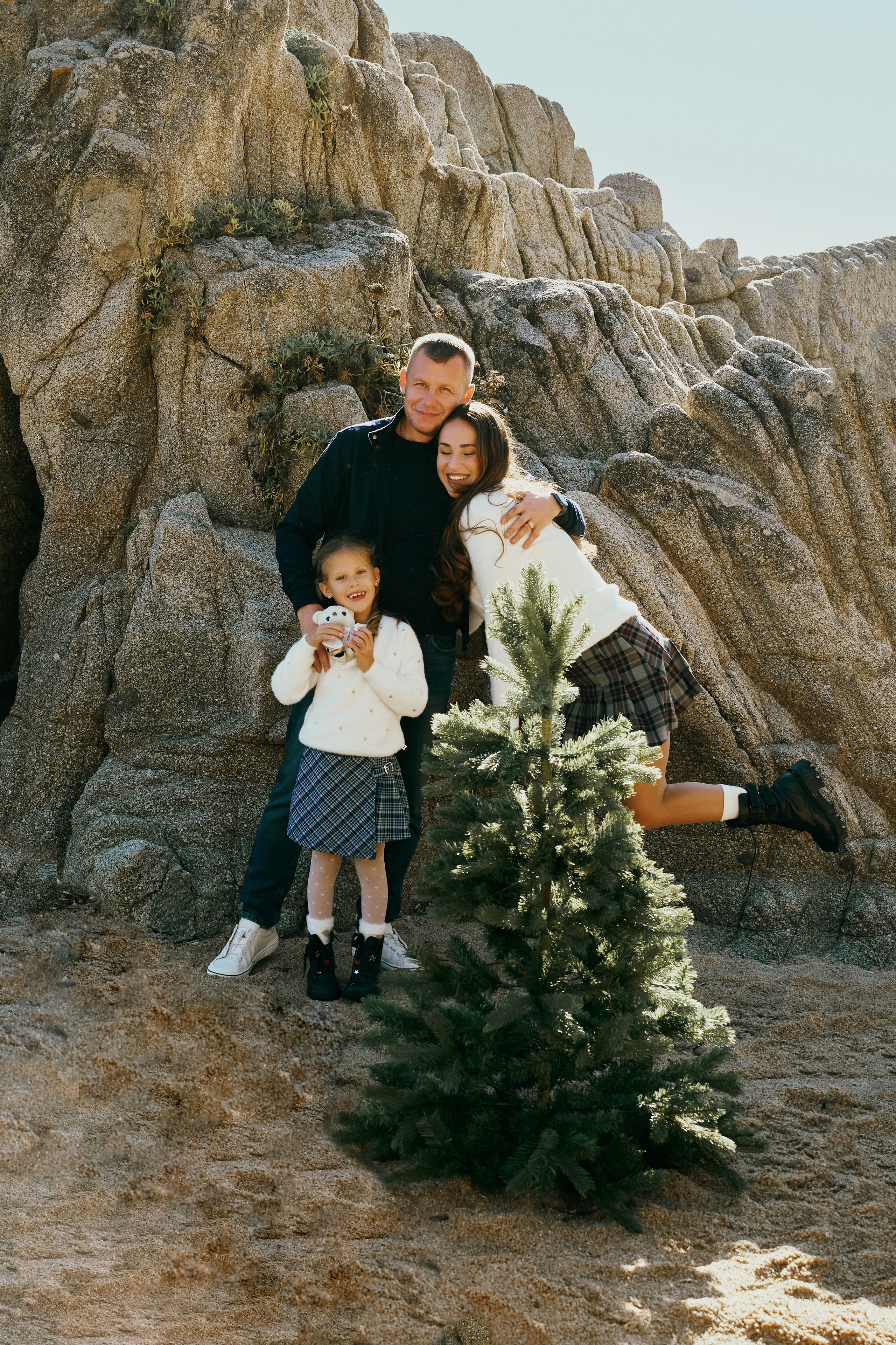 Рождество на пляже. Фотограф в Барселоне Жанна Захарченко