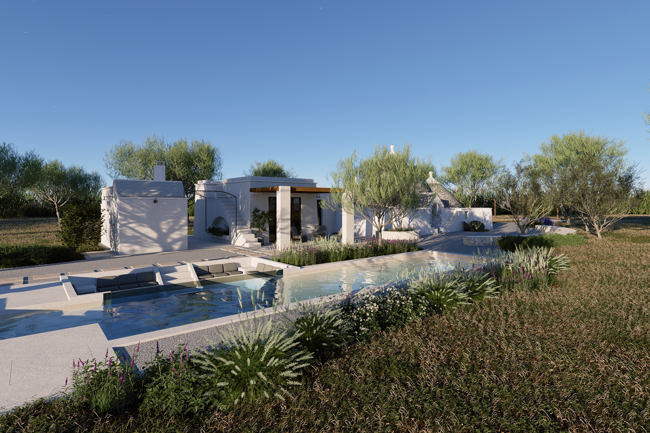 3D modeling. Marco Greco Architectural and interiors photographer based in Apulia Italy Fotografo di architettura interni Puglia B&B Case vacanze Hotel