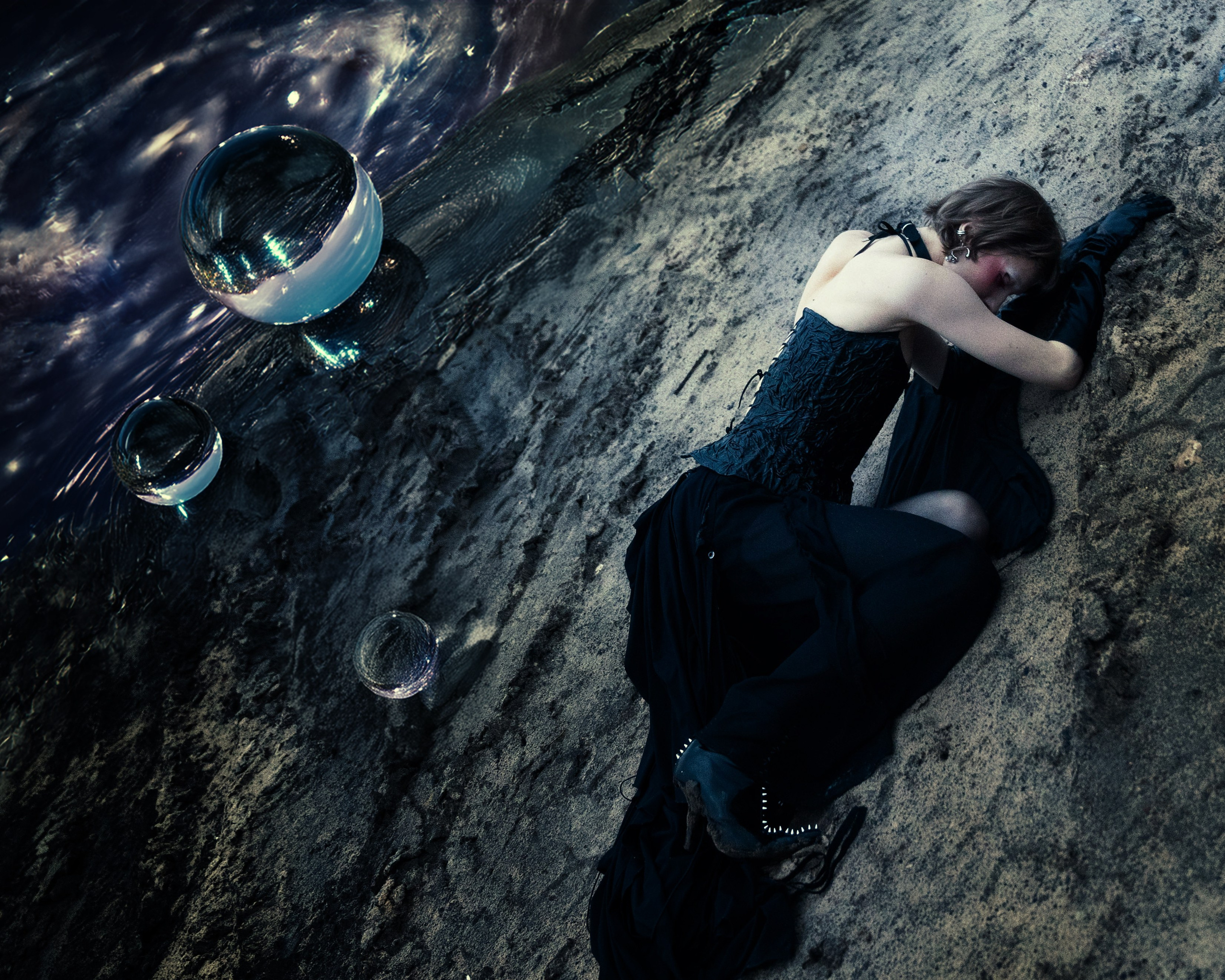 “H4RDC0RE”. Anna Omni — concept photographer and digital artist in Riga, Latvia