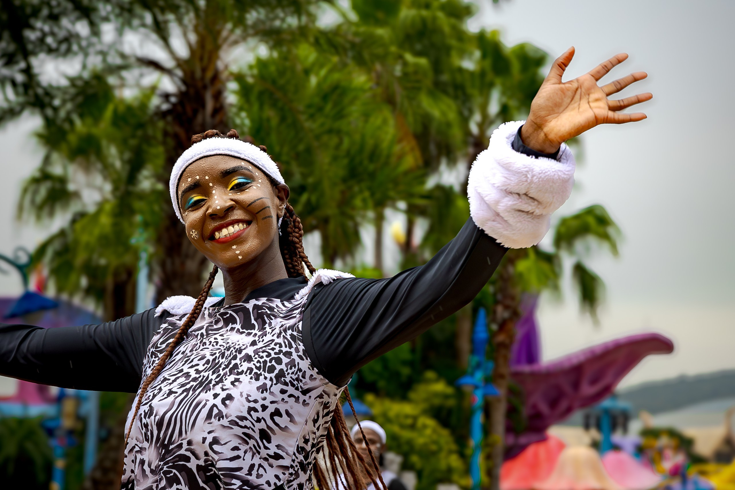 Дневной парад новогодняя версия