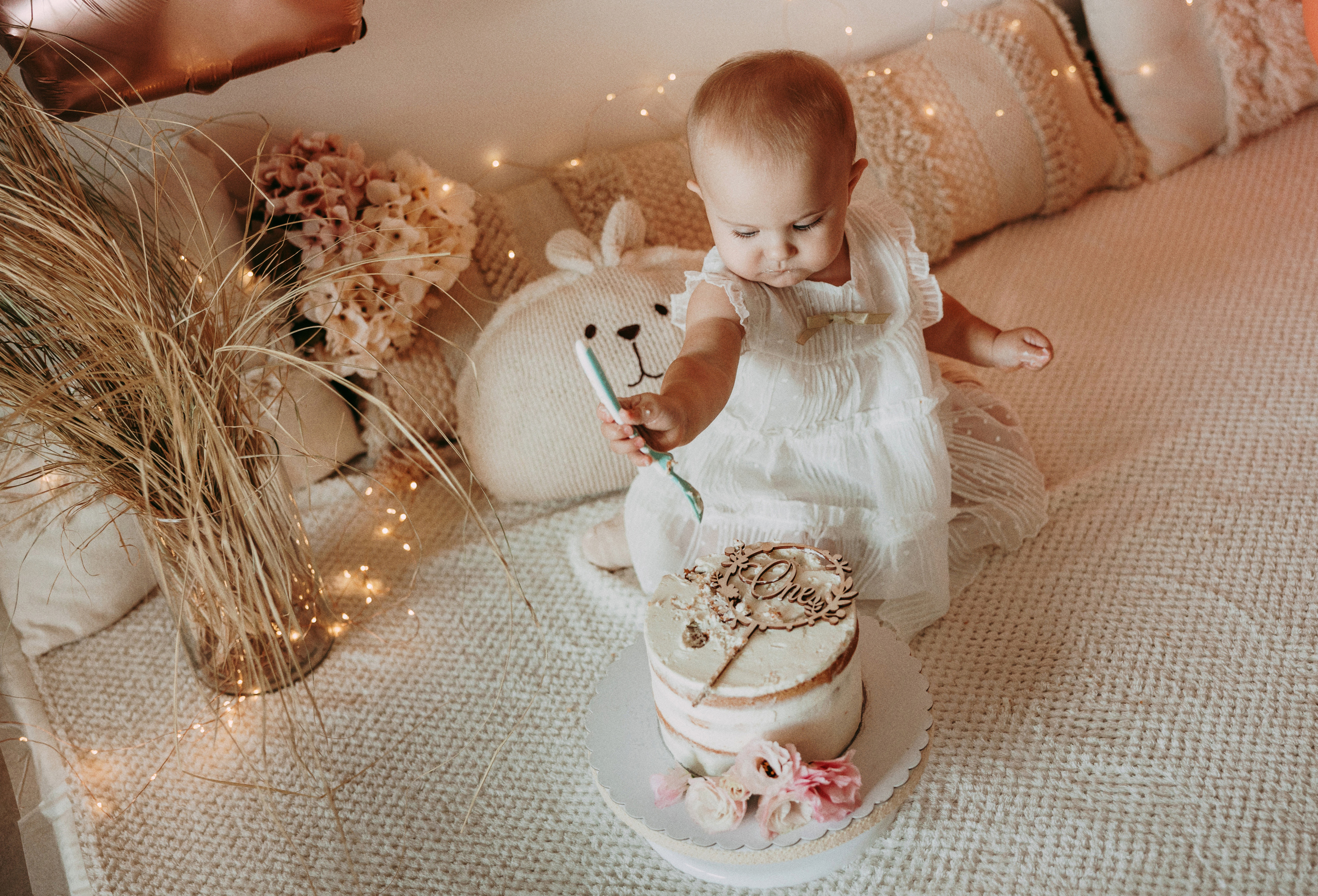 Family Home One Year Birthday Session. George TLV — Professional photographer and retoucher in Israel