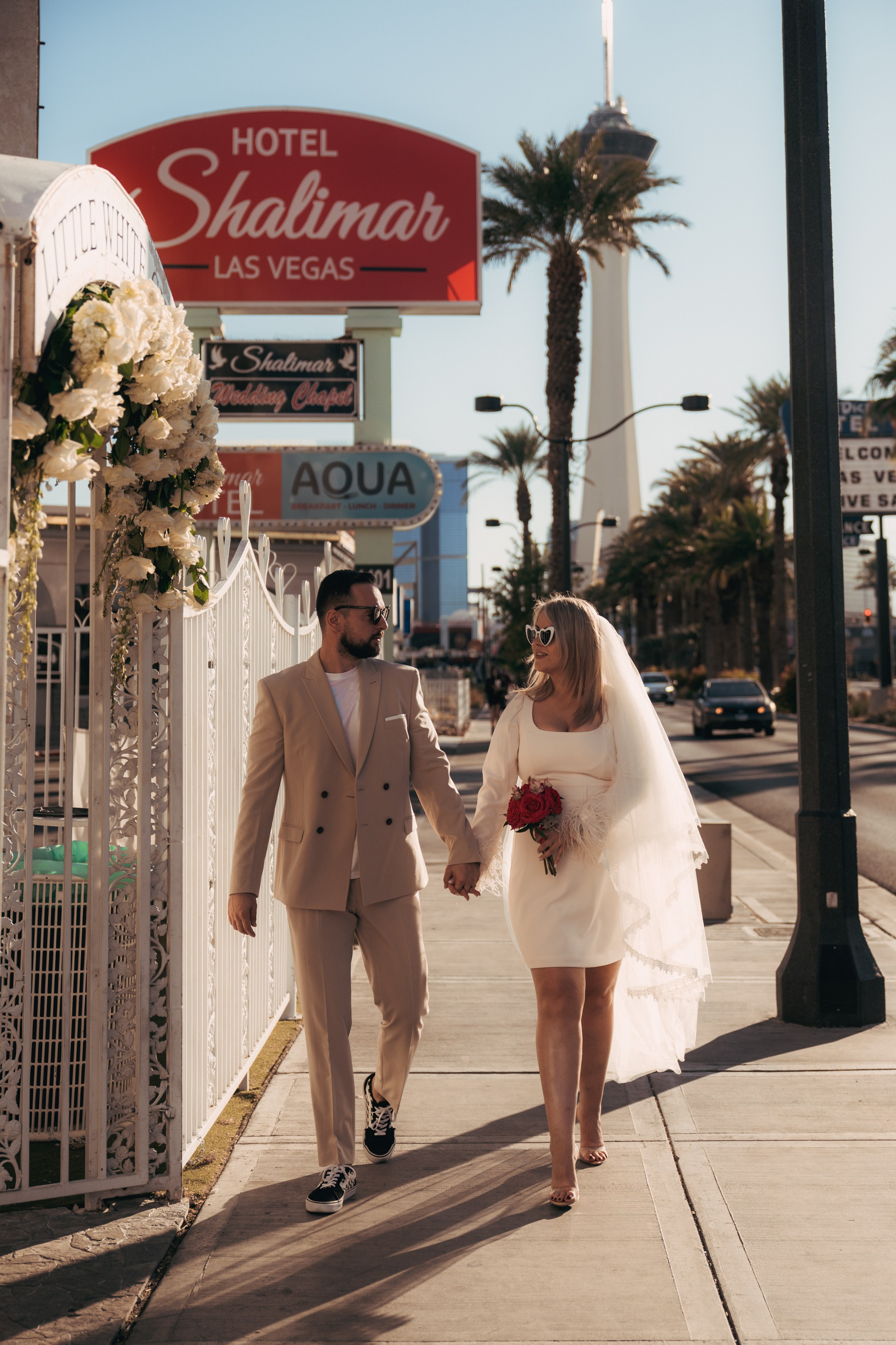 Justyna&Karol. Wedding & elopement photographer Viktoriya Kravtsov. Las Vegas
