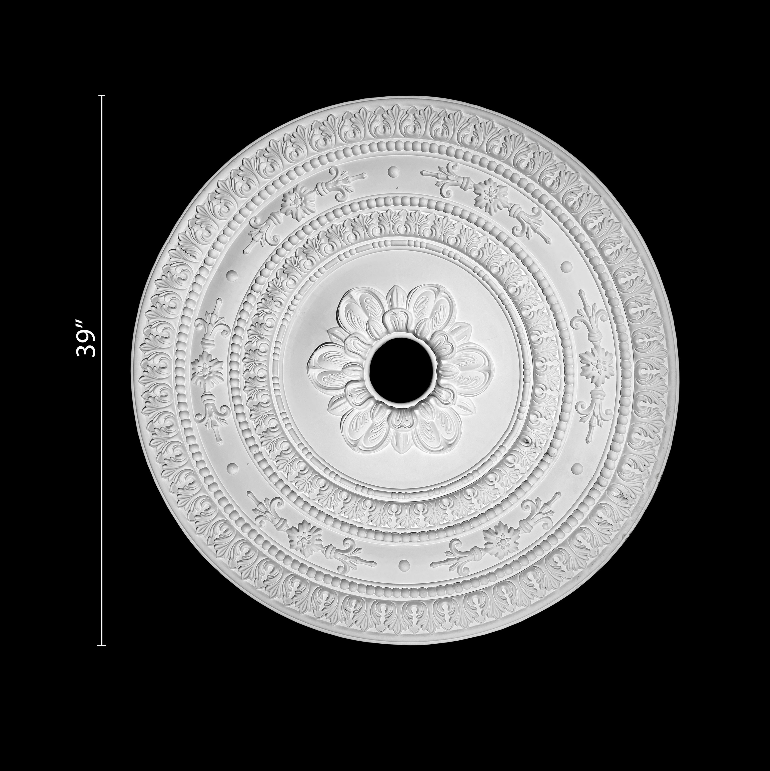 Medallions. Plaster molding