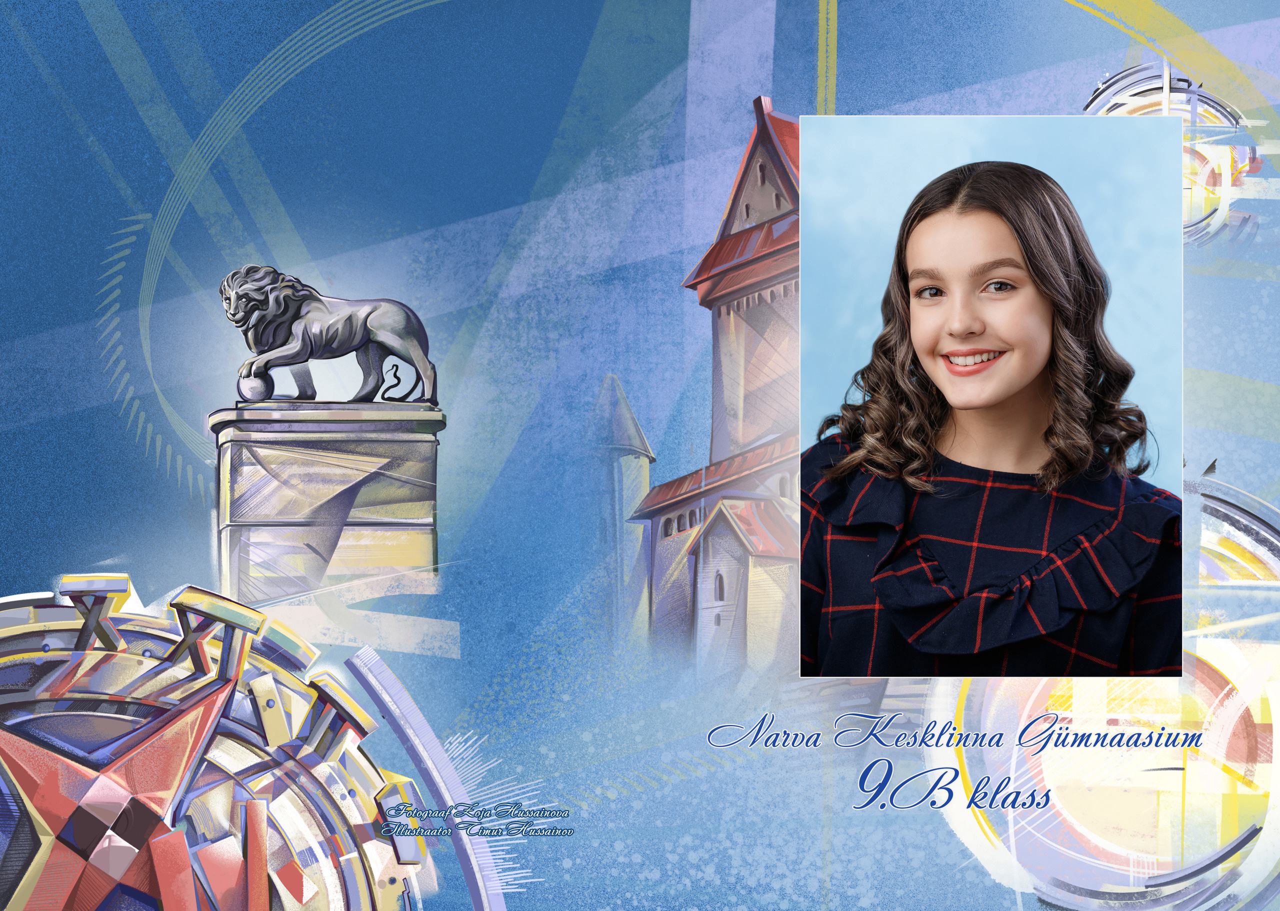 Выпускники школ. Family, children, school photographer in Narva, Zoja Hussainova