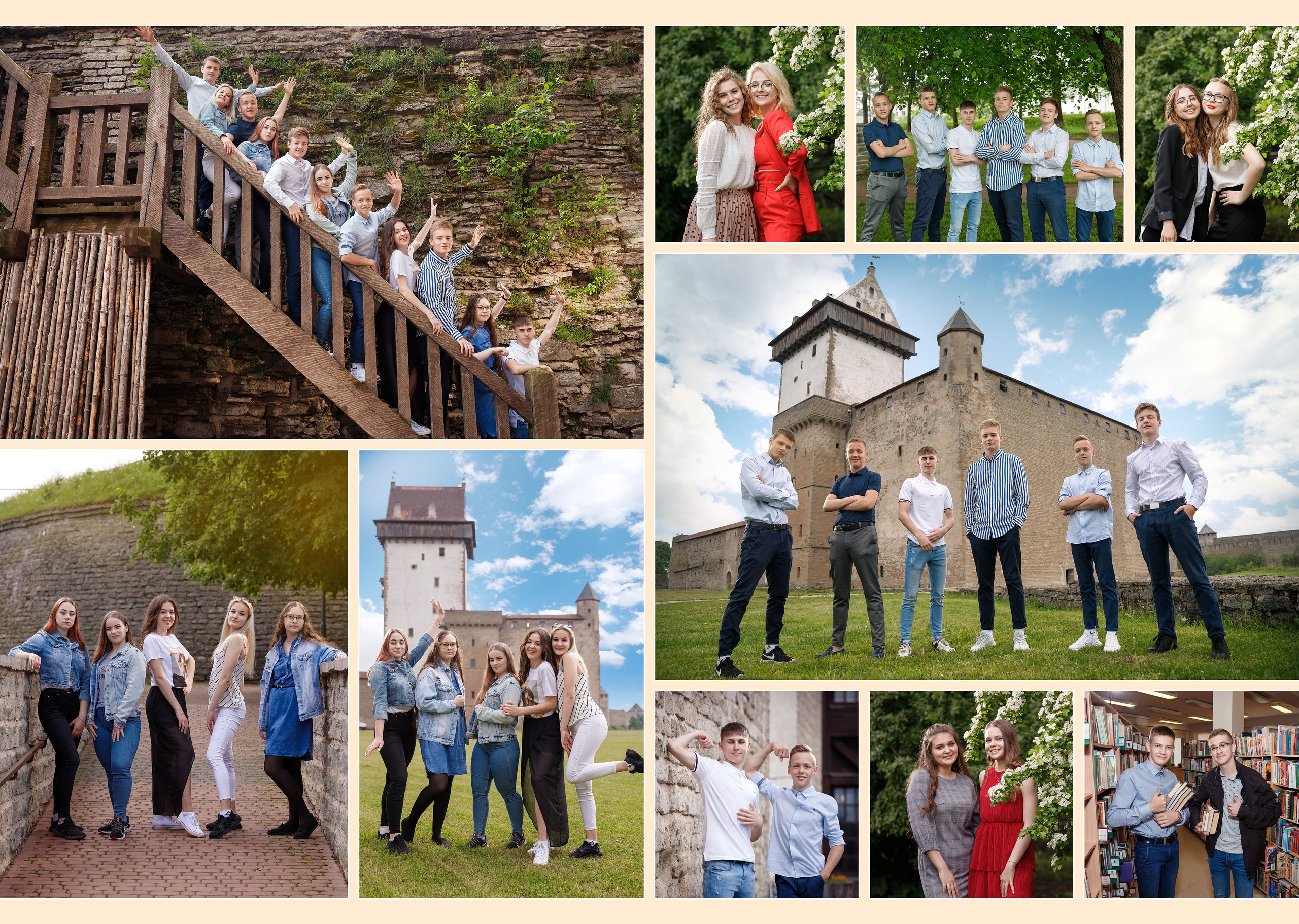 Выпускники школ. Family, children, school photographer in Narva, Zoja Hussainova