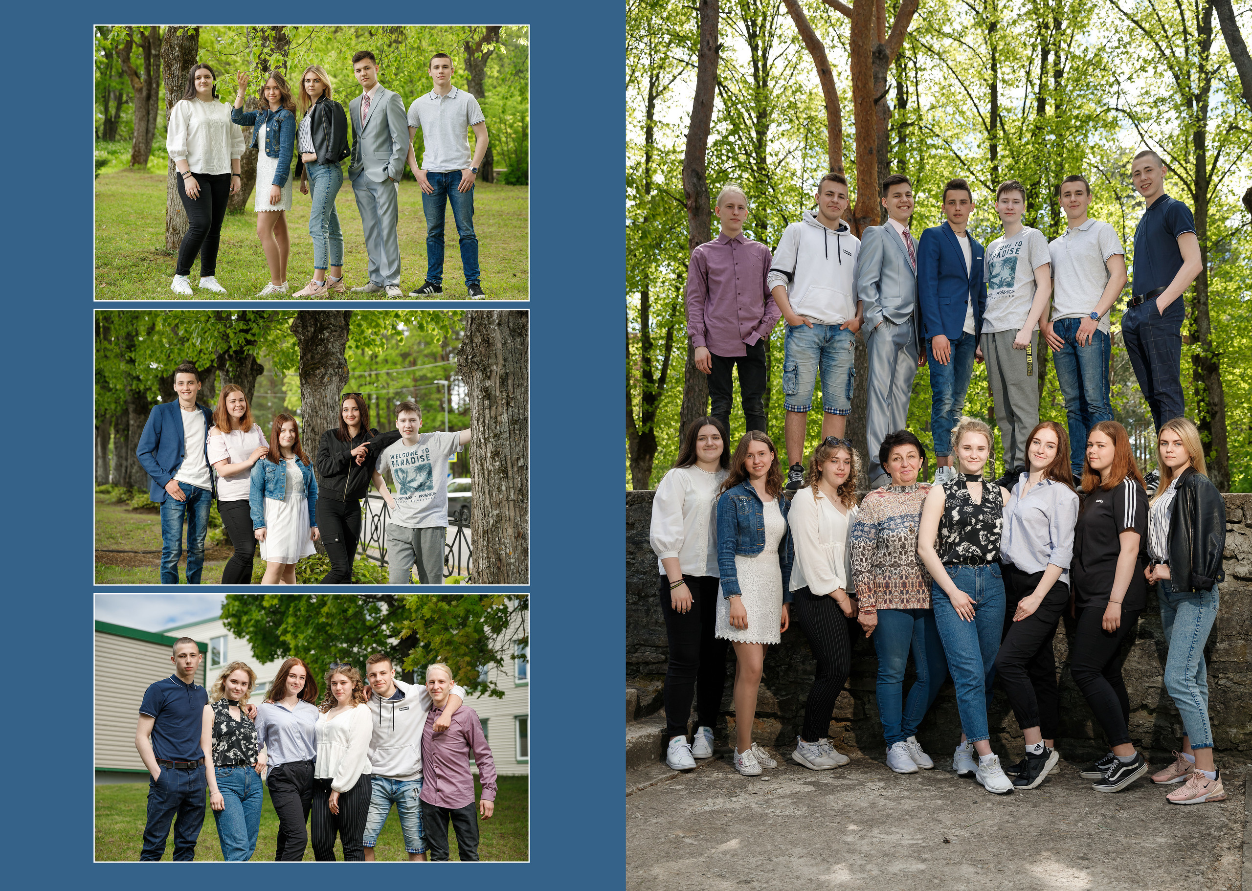 Выпускники школ. Family, children, school photographer in Narva, Zoja Hussainova
