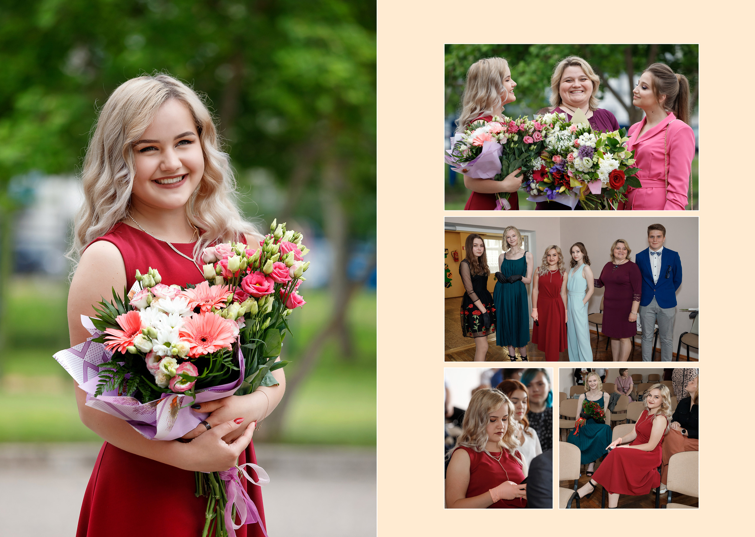 Выпускники школ. Family, children, school photographer in Narva, Zoja Hussainova