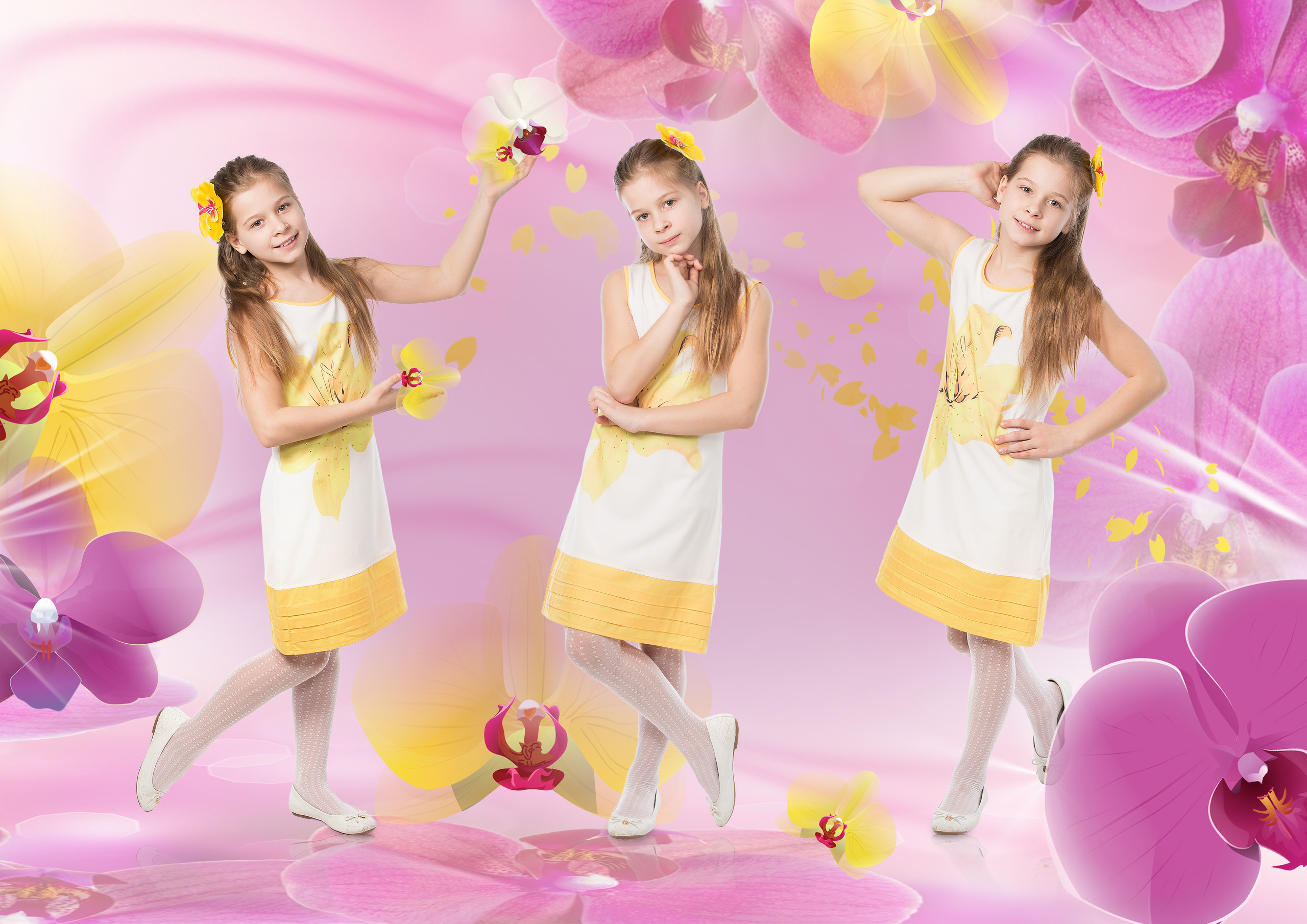 Фотомонтаж. Family, children, school photographer in Narva, Zoja Hussainova