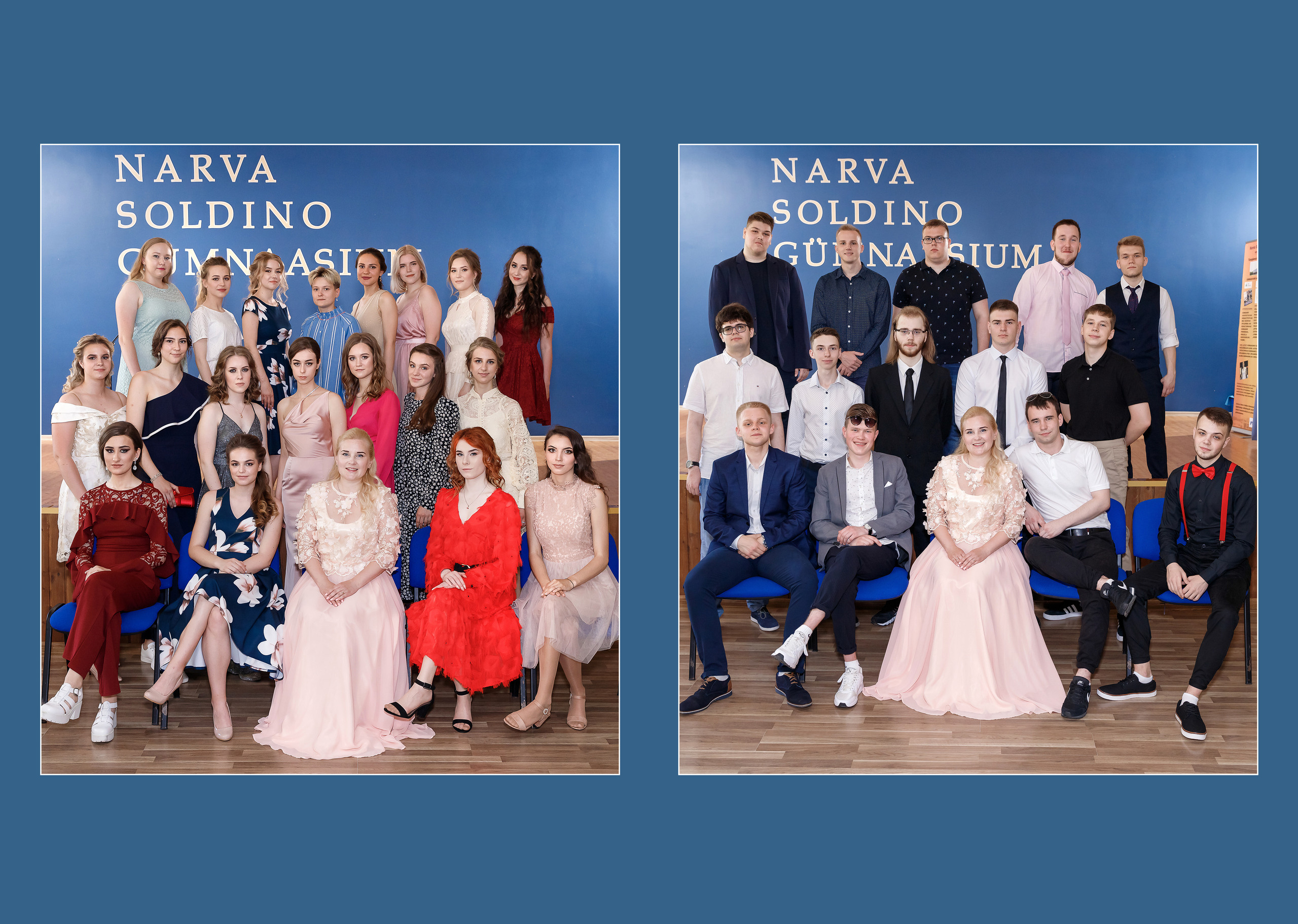 Выпускники школ. Family, children, school photographer in Narva, Zoja Hussainova