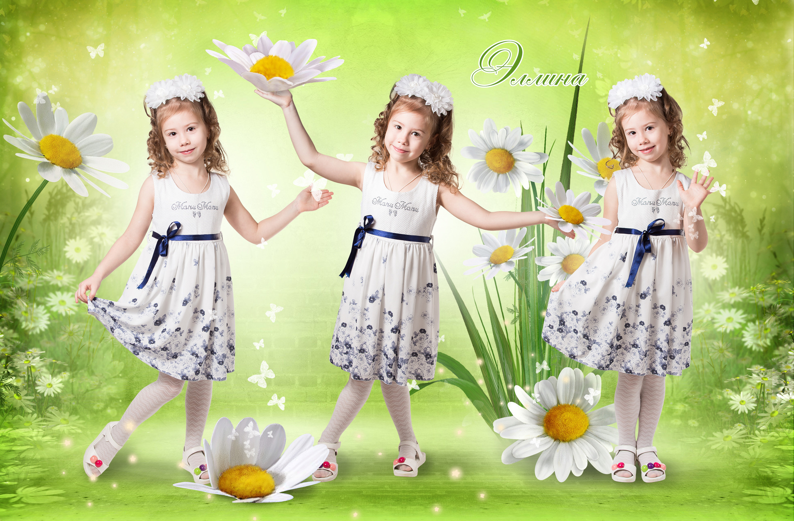 Фотомонтаж. Family, children, school photographer in Narva, Zoja Hussainova