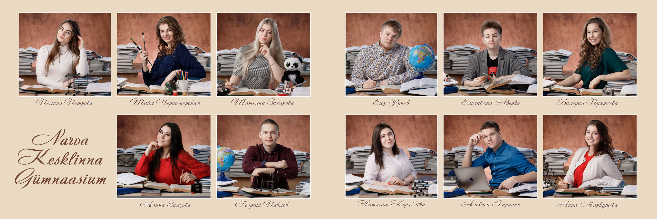 Выпускники школ. Family, children, school photographer in Narva, Zoja Hussainova