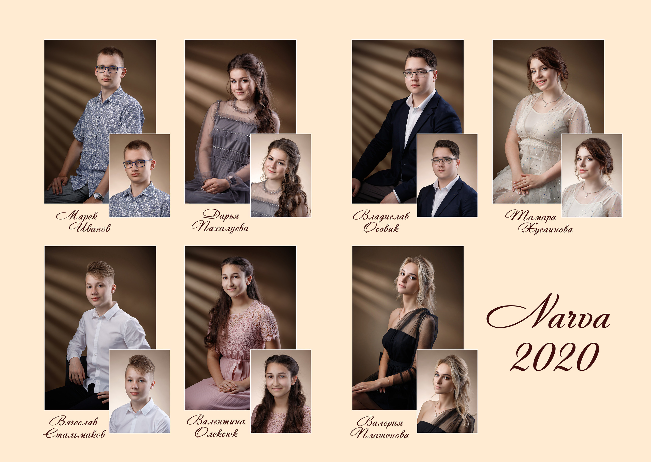 Выпускники школ. Family, children, school photographer in Narva, Zoja Hussainova