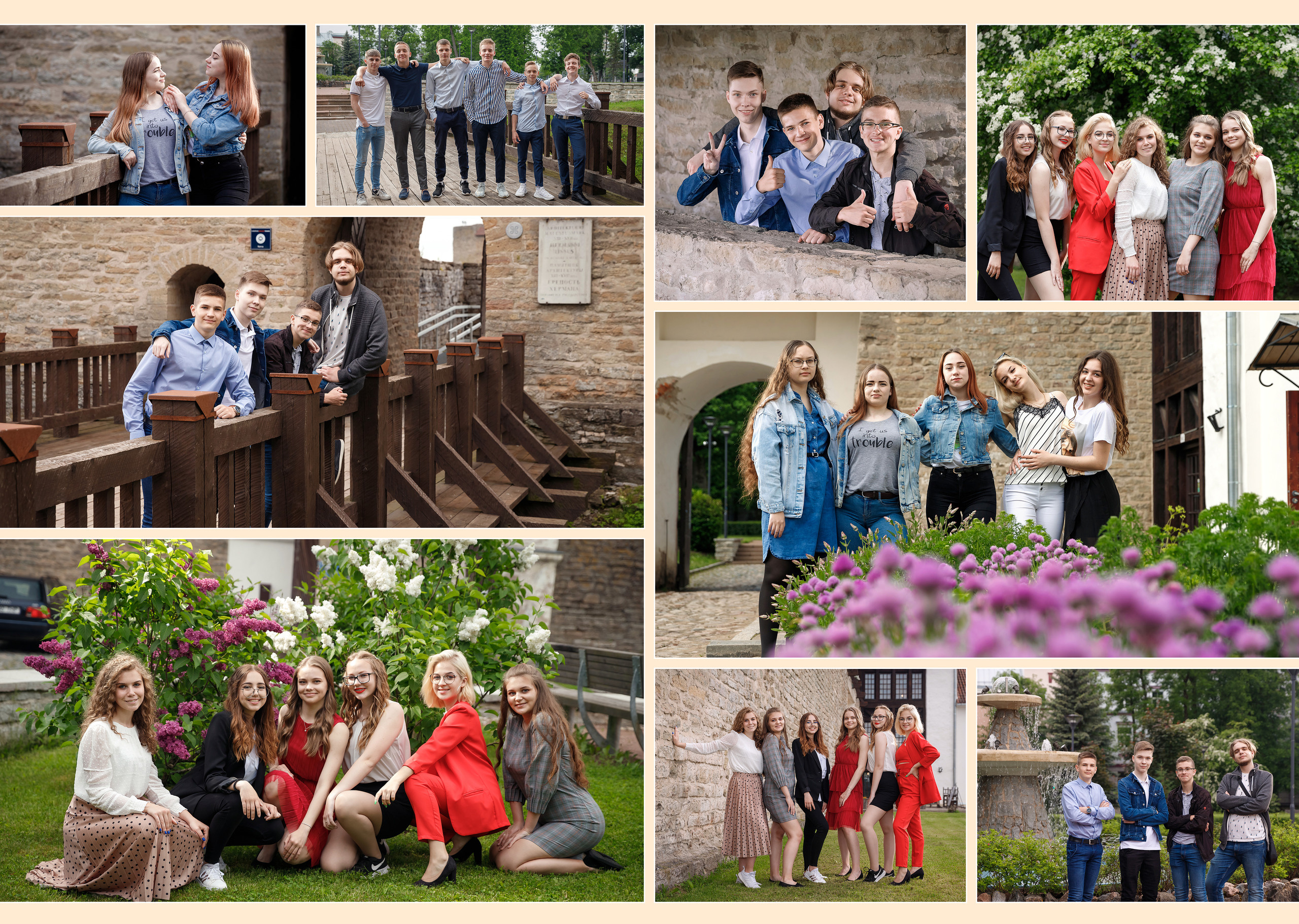 Выпускники школ. Family, children, school photographer in Narva, Zoja Hussainova