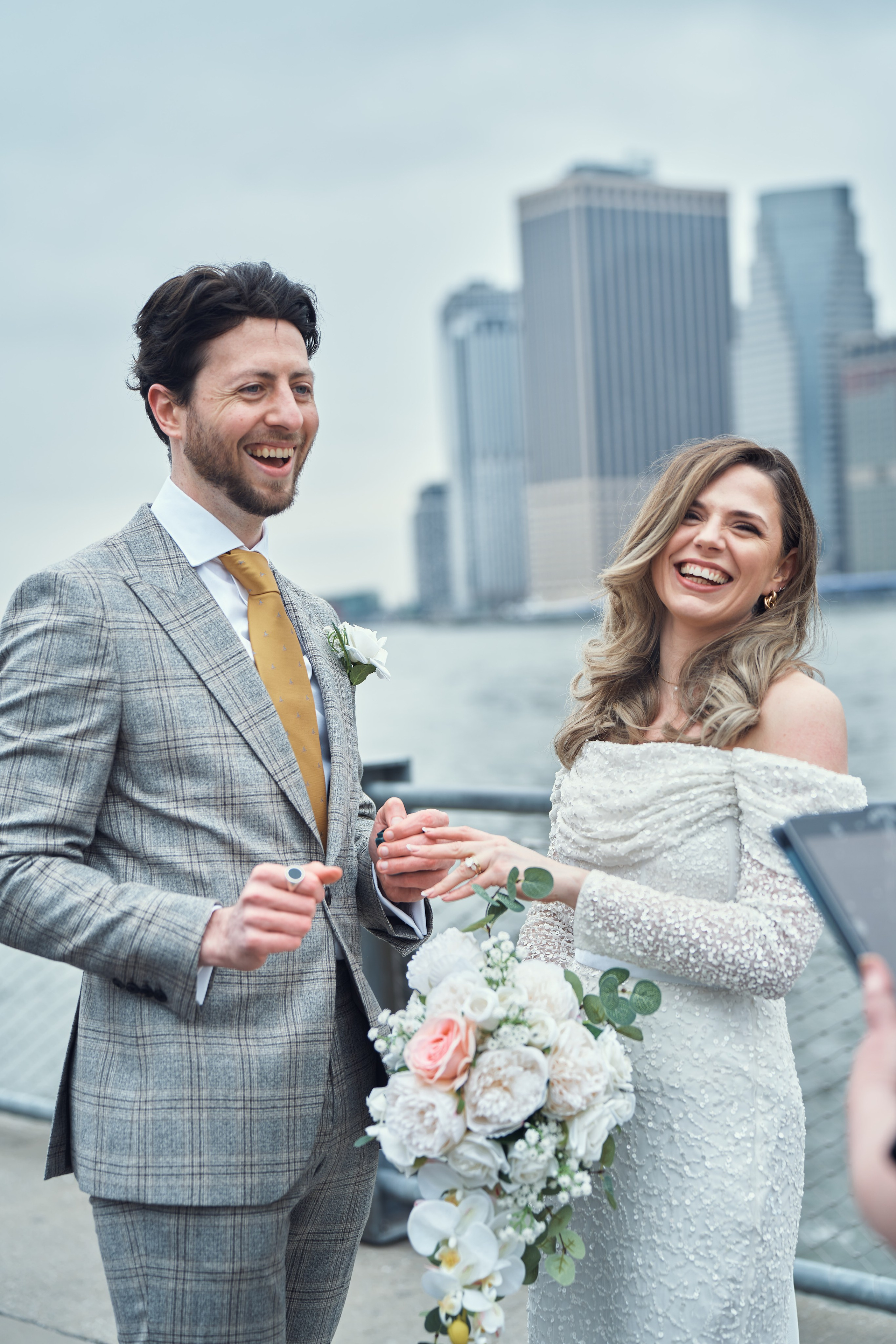 Sarah & George, NYC. Alex Pedan photography