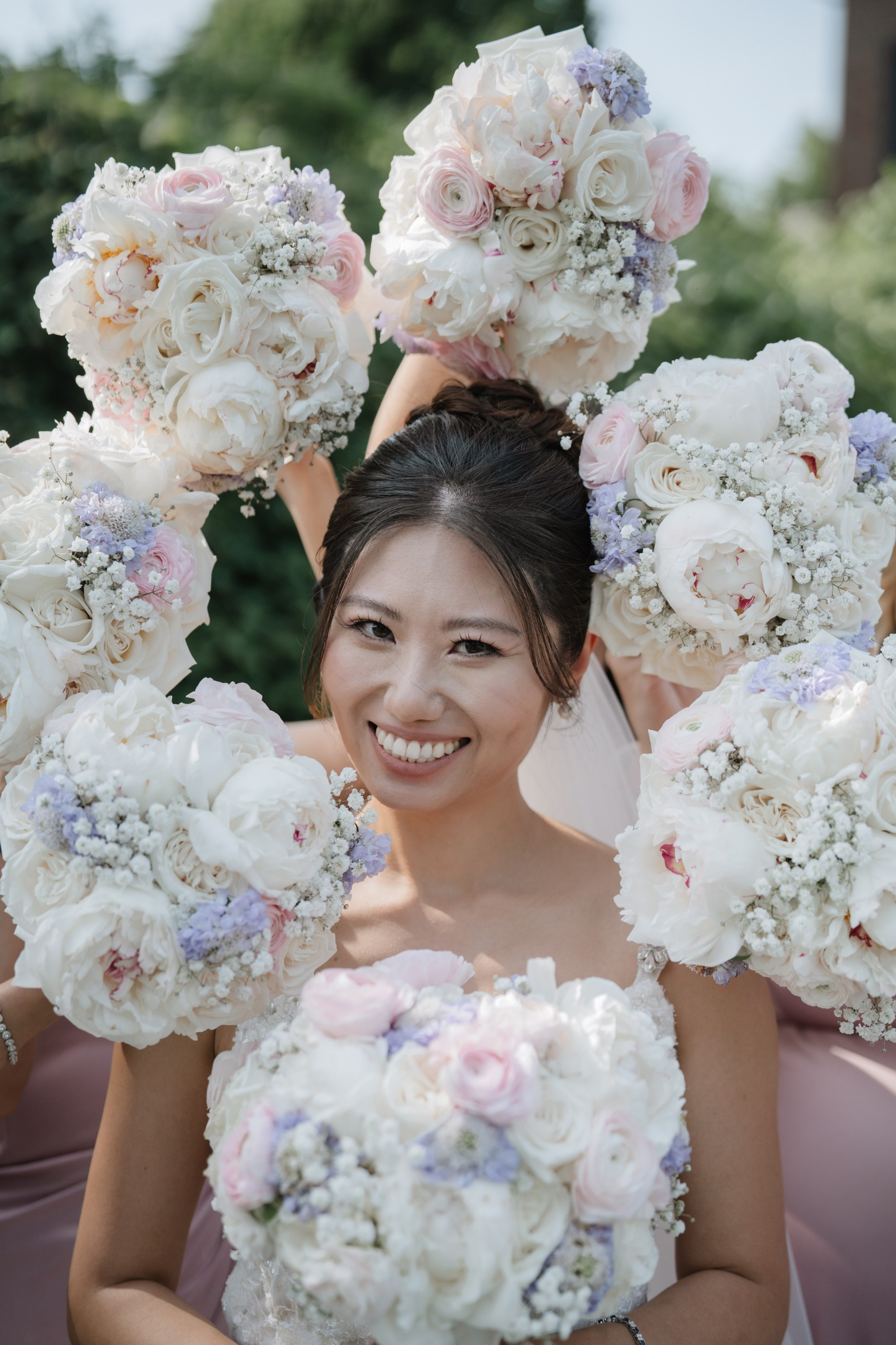 A stunning wedding with Asian style. Portrait and wedding photographer in New York