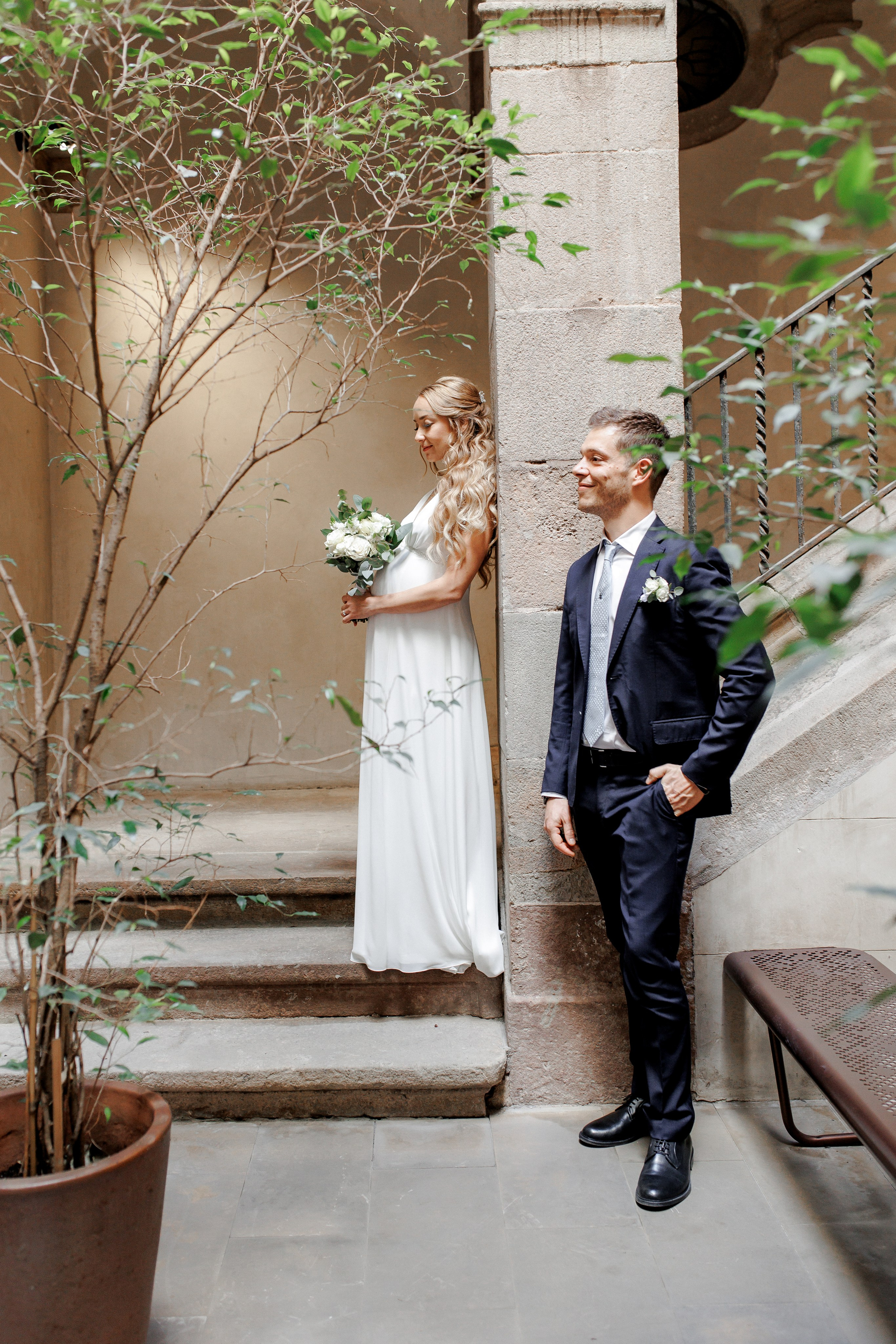 Katy & Tomm, City Wedding. Wedding Photographer in Barcelona Lana Alekhina