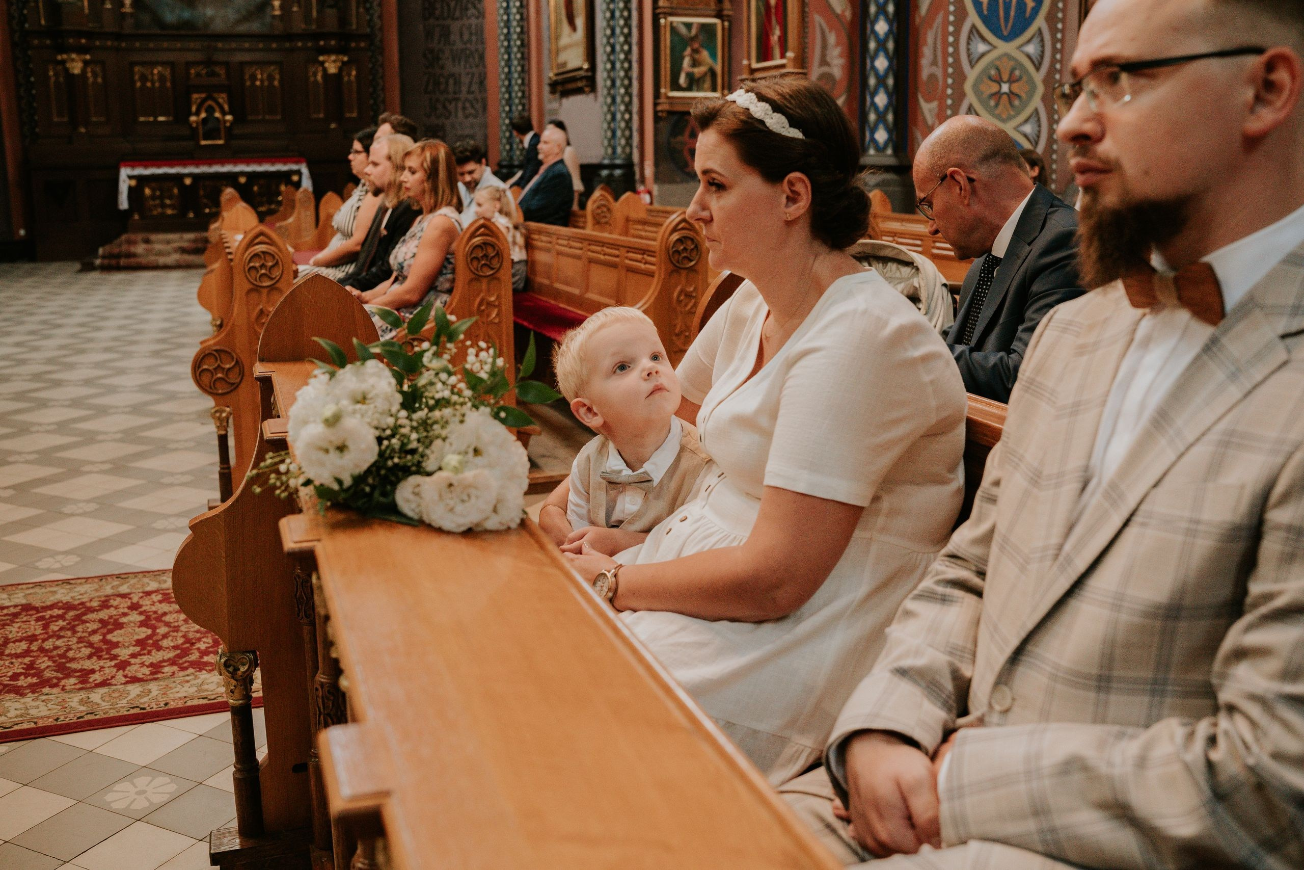 Chrzest Święty Marcelina i Adam. Michał Kaźmierczyk - Fotograf