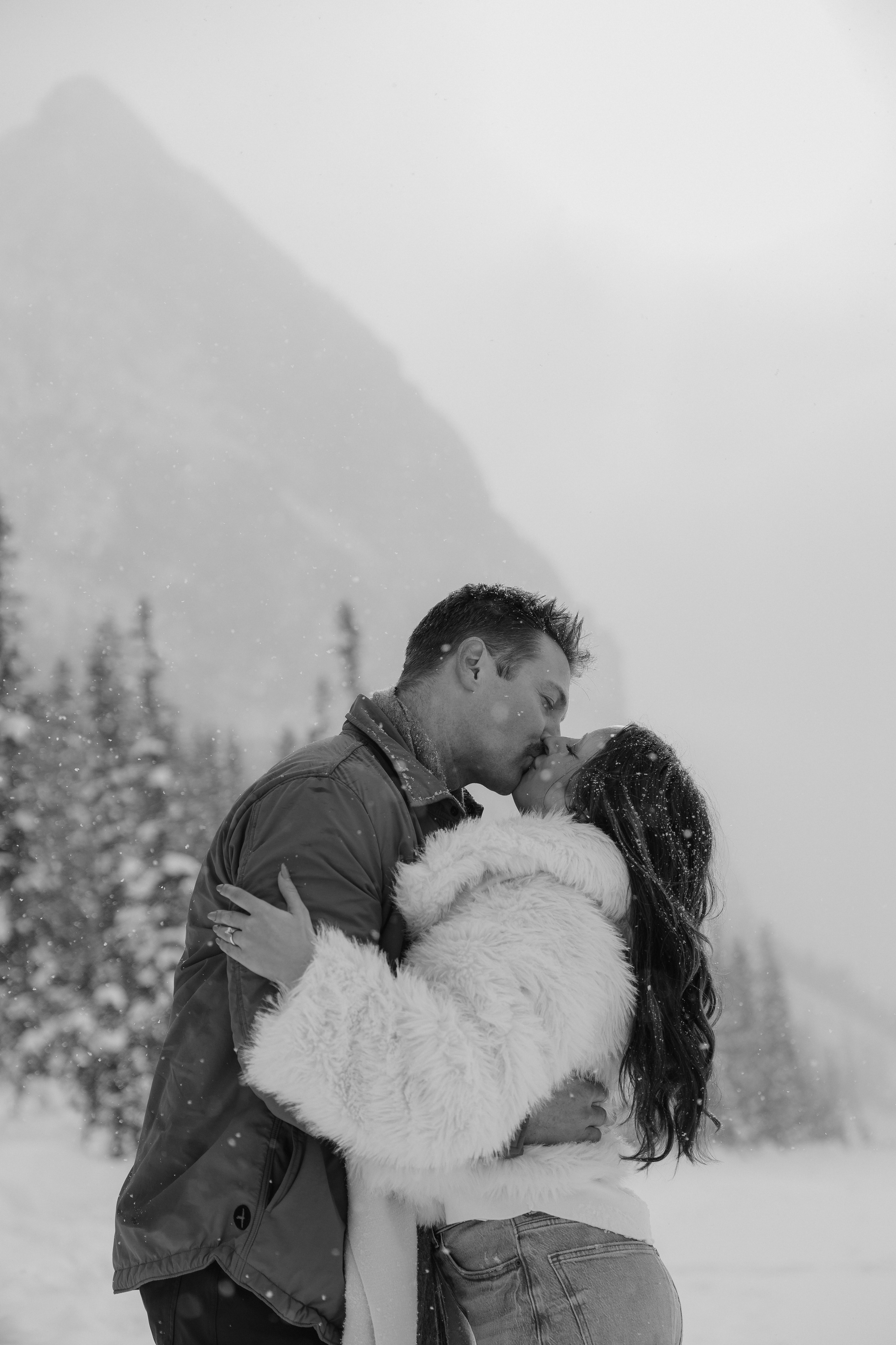 Lake Louise engagement session. Home