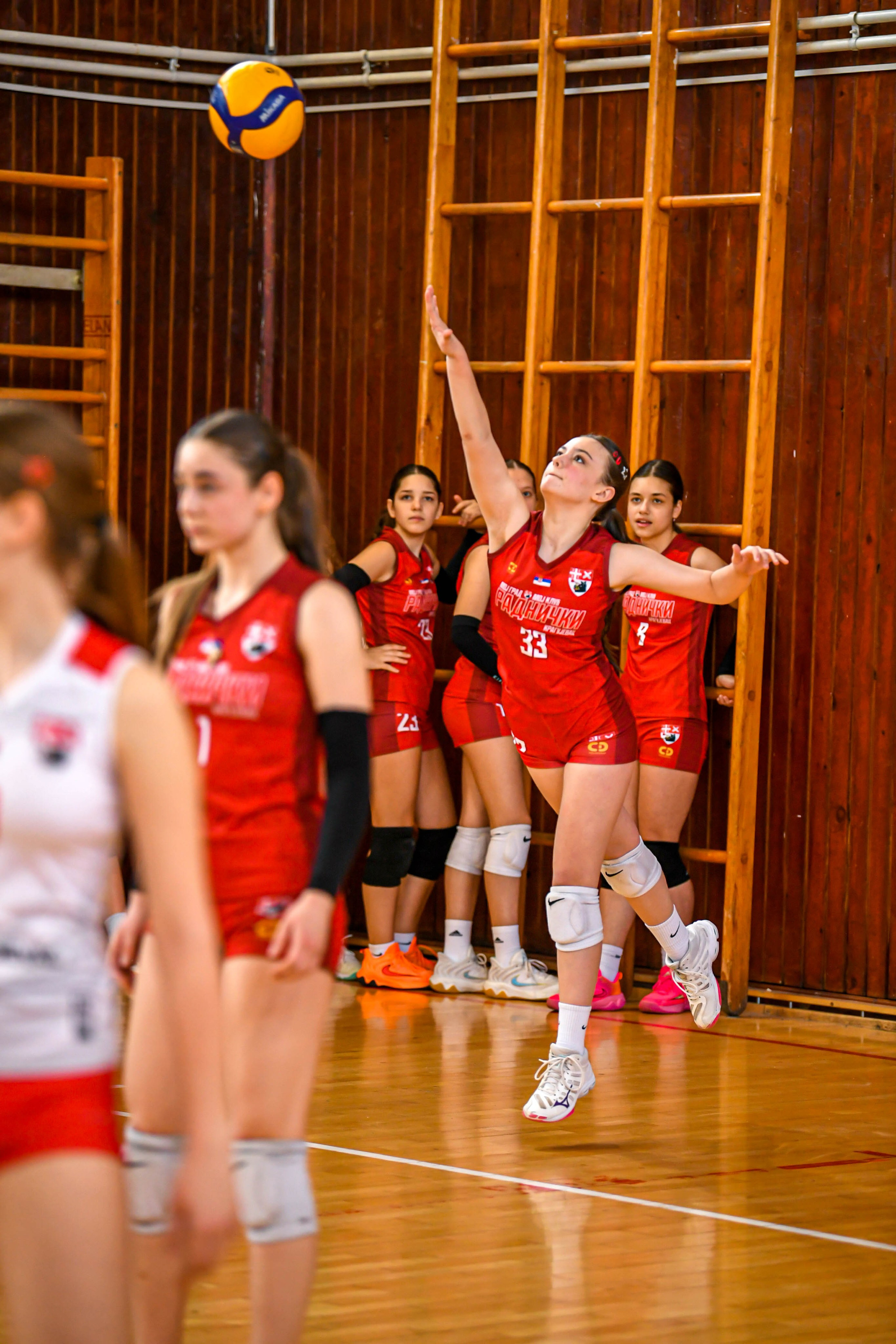 Odbojka 22.03.  Radnicki KG — BlockVolley JAG. Foto Simic Jagodina