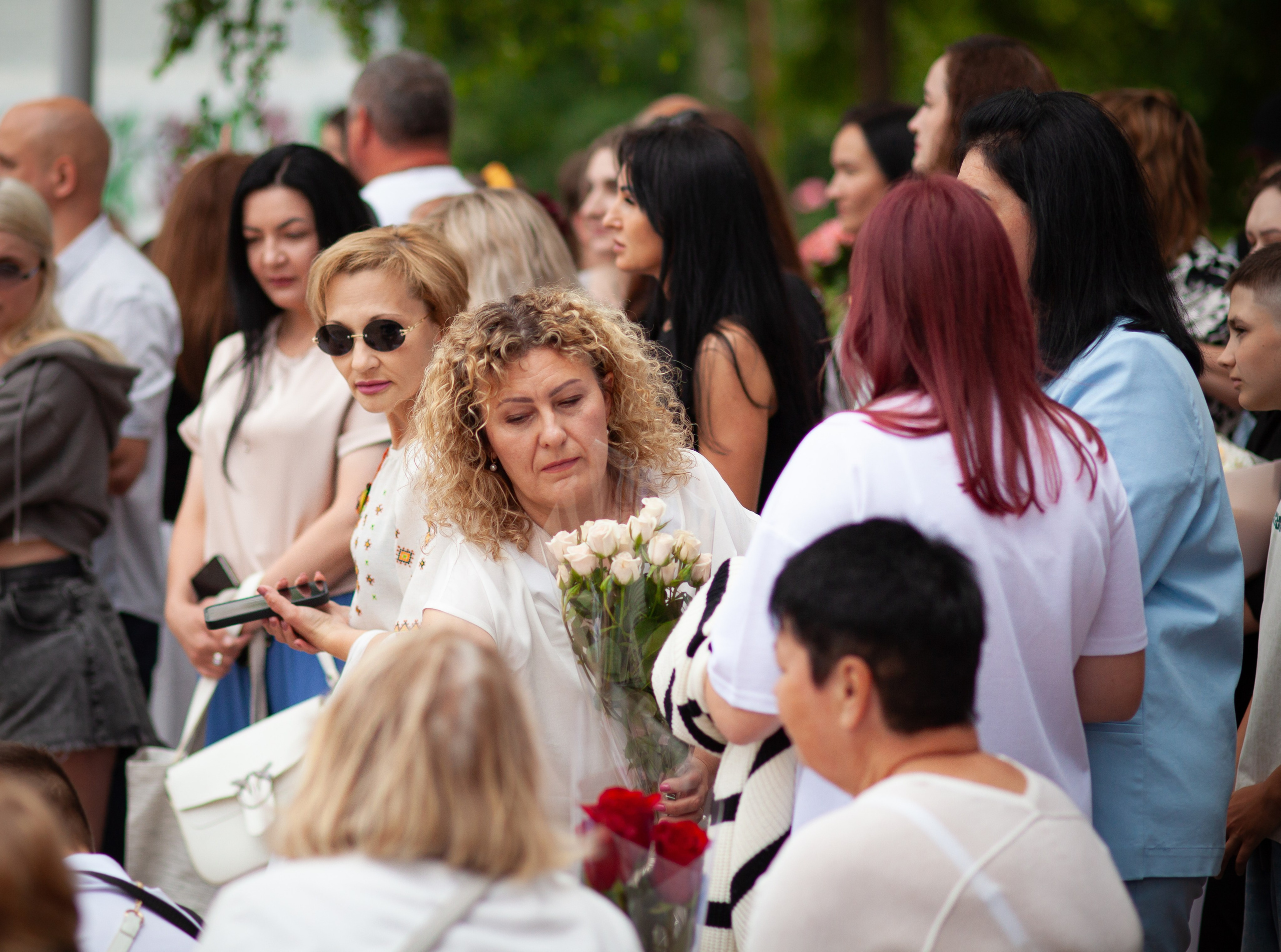 Пример фотосессии последний звонок и выпускной 11А, все в куче по очереди