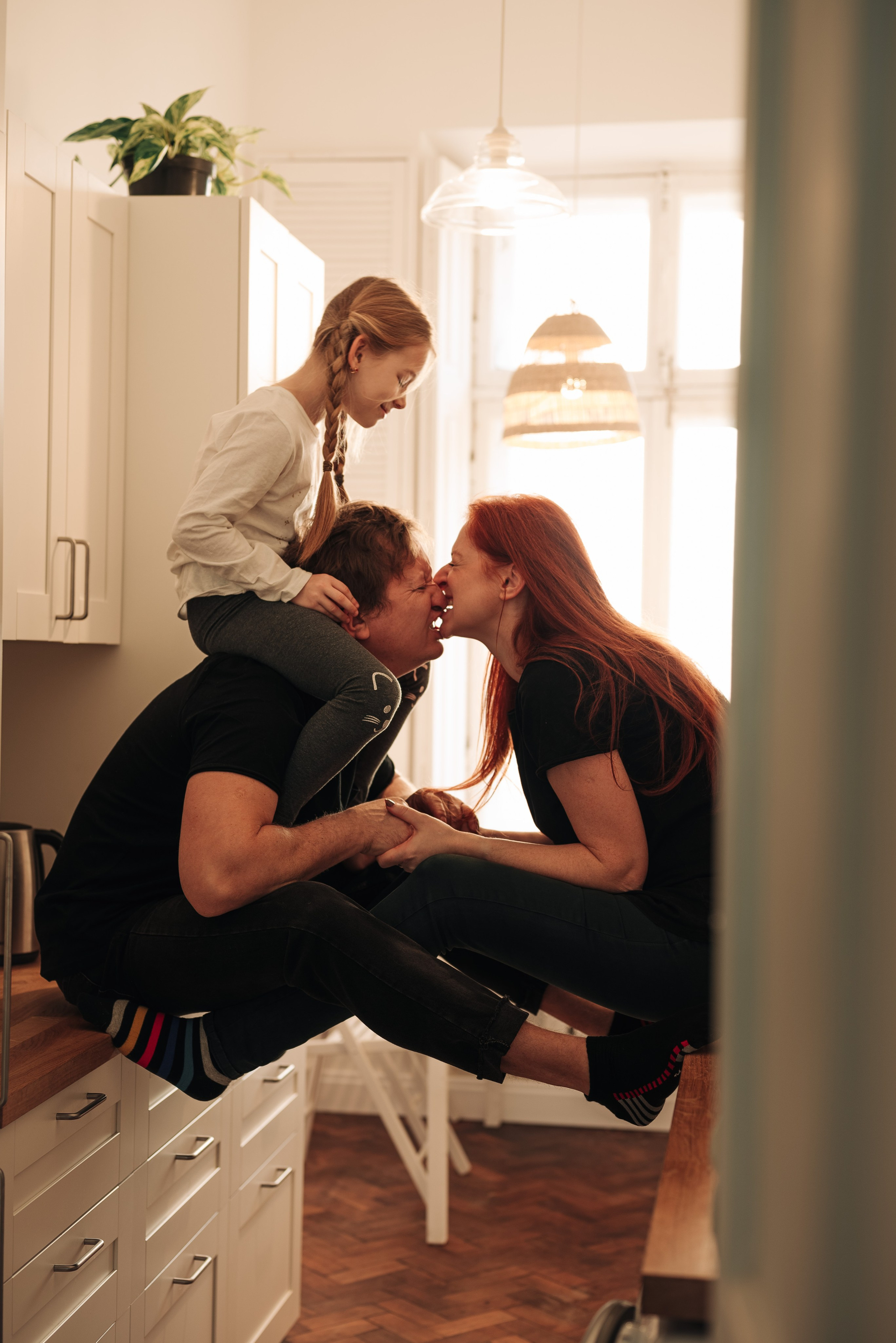 Olya, Dima, Elya. Photographer Irina Novikova