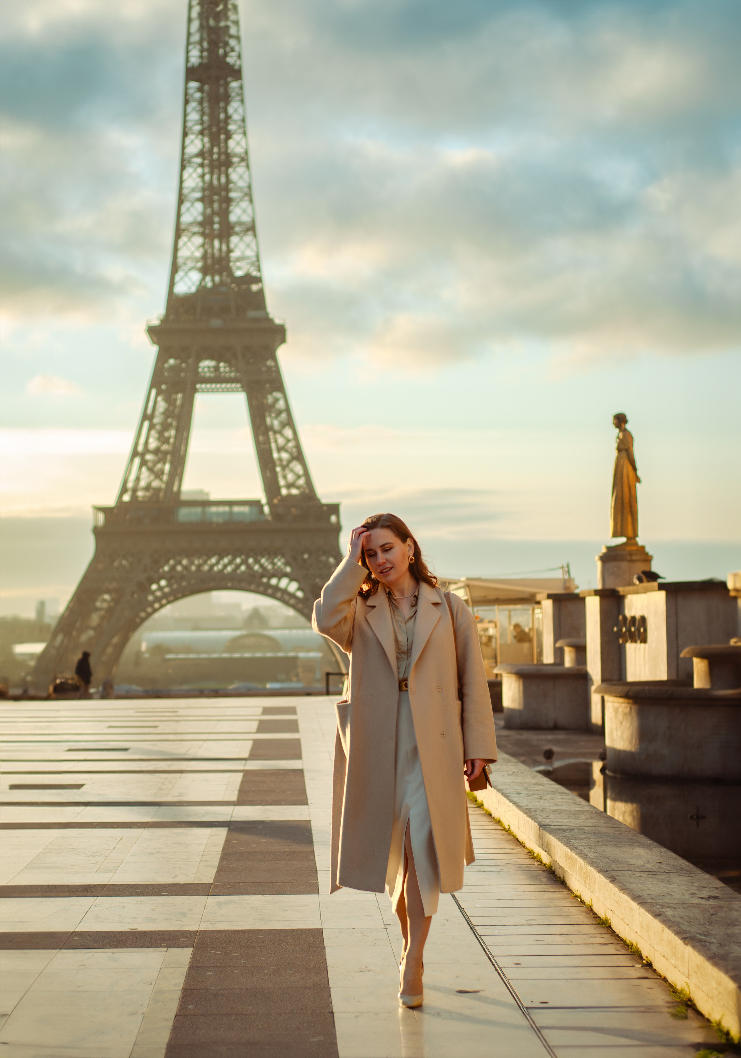 Ксения в Париже. Фотограф в Париже Полина Осипова