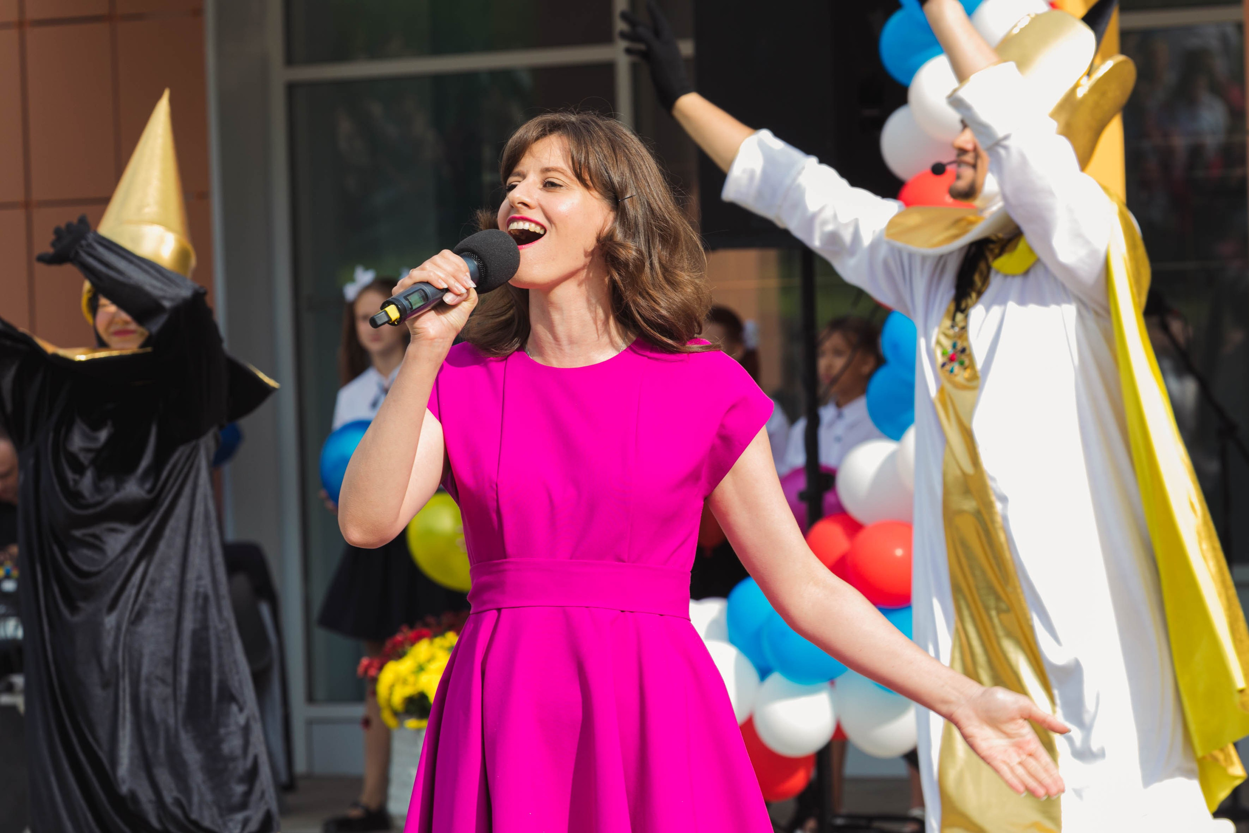 Репортажная фотосъемка открытия школы. Репортажный и концертный фотограф в Санкт-Петербурге Адмакина Дарья