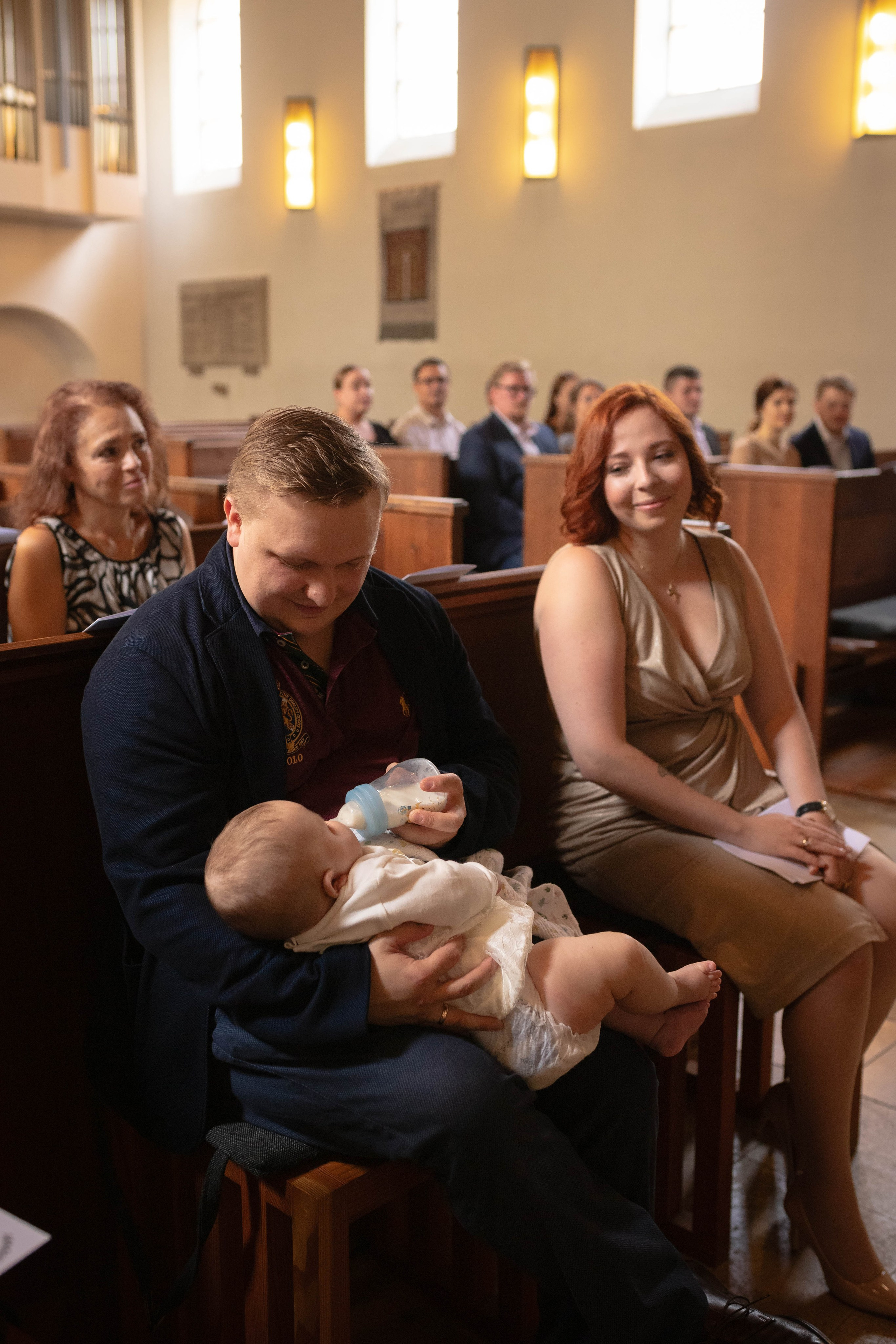 Baptism. Familien- und Kinderfotografin Katerina Vlasenko, München