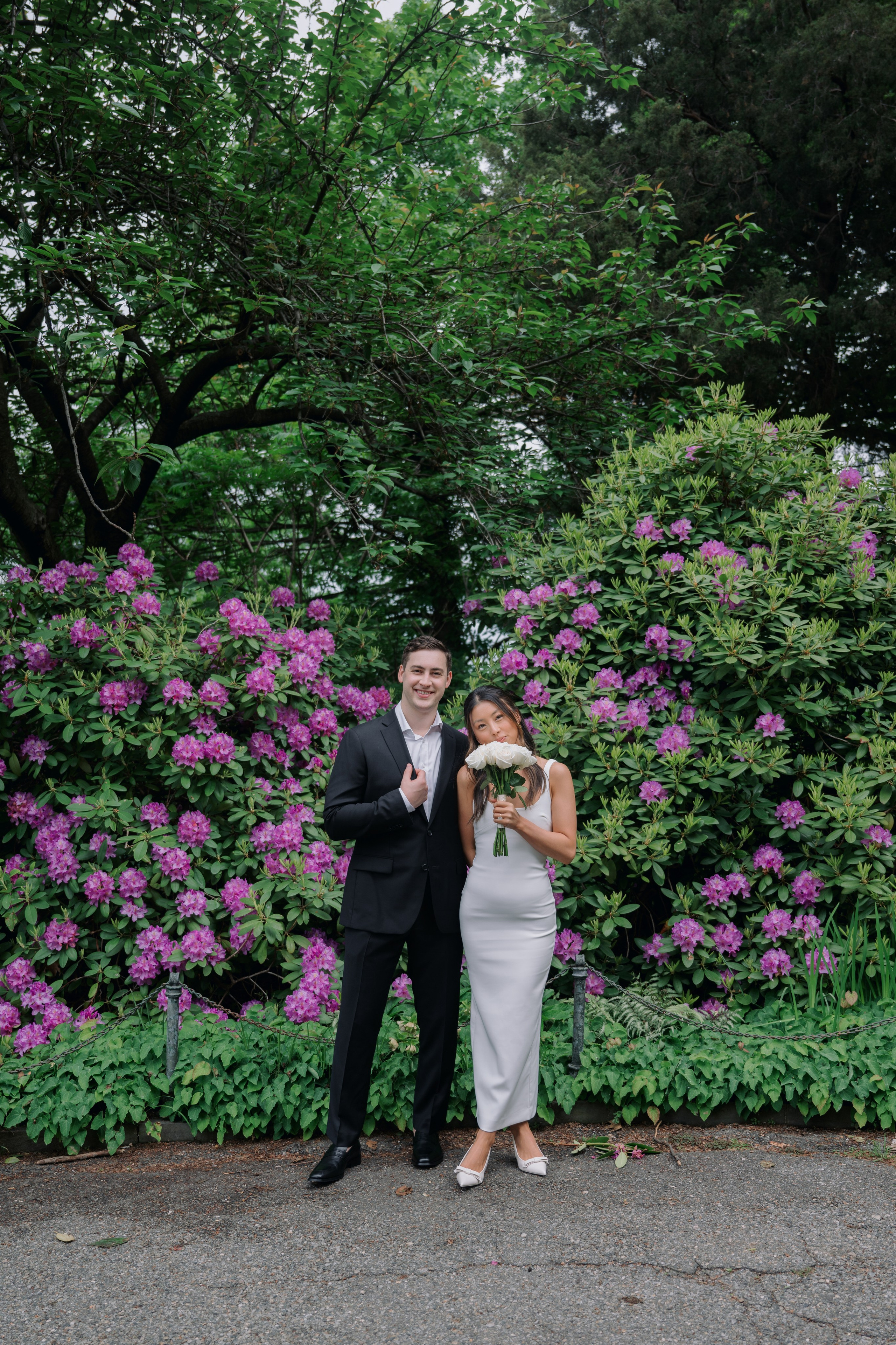Jennifer & John. Engagement Photoshoot at The Cloisters, Fort Tryon Park