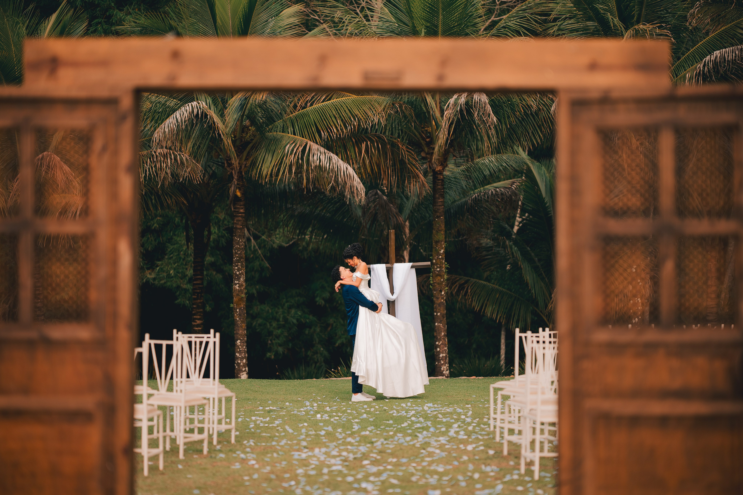 Casamento Jeniffer e Wesley — Sitio Renascer. Fotógrafo Renan Lima
