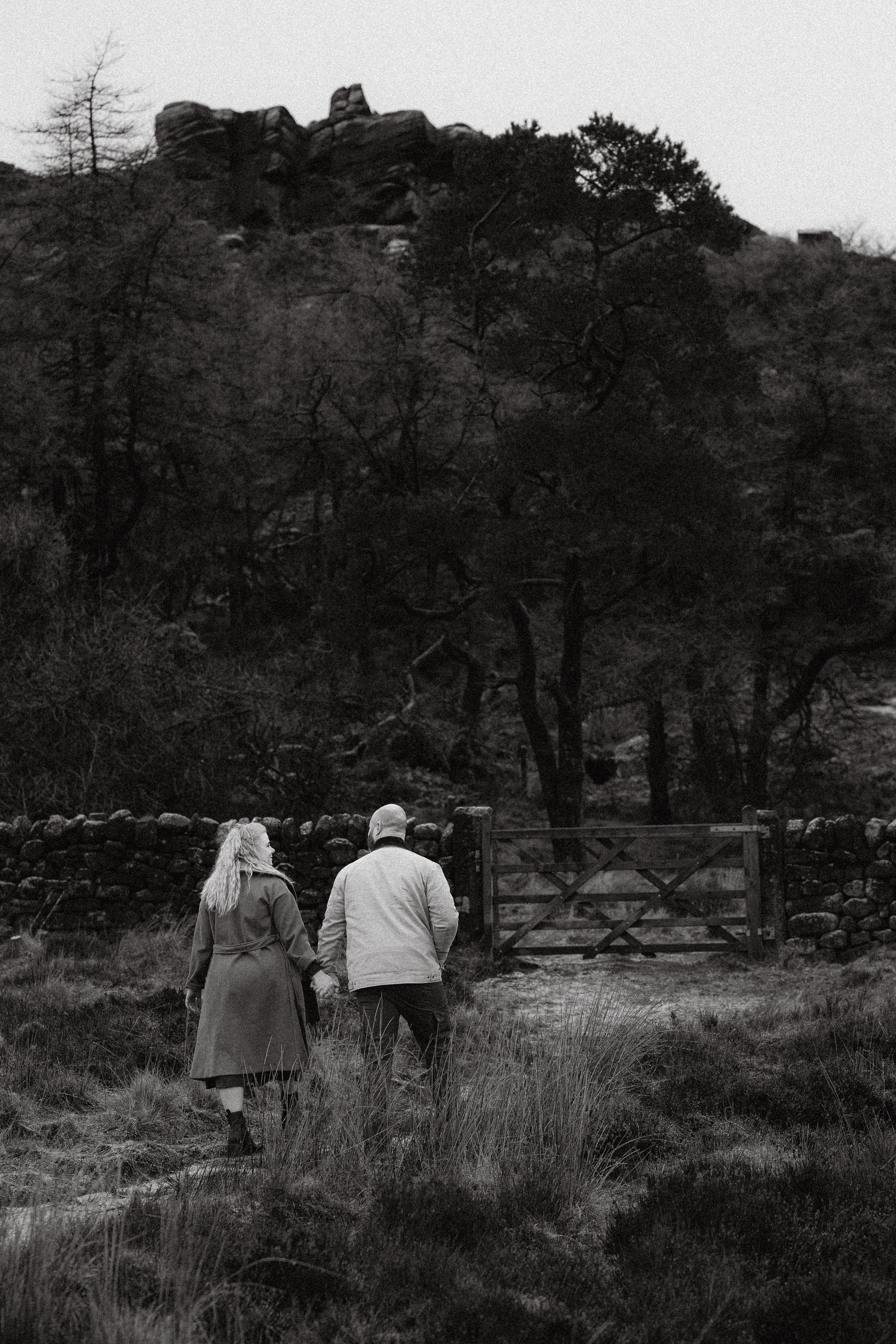 L & C in Peak District. Tania Gandrabur, photographer in West Midlands, England
