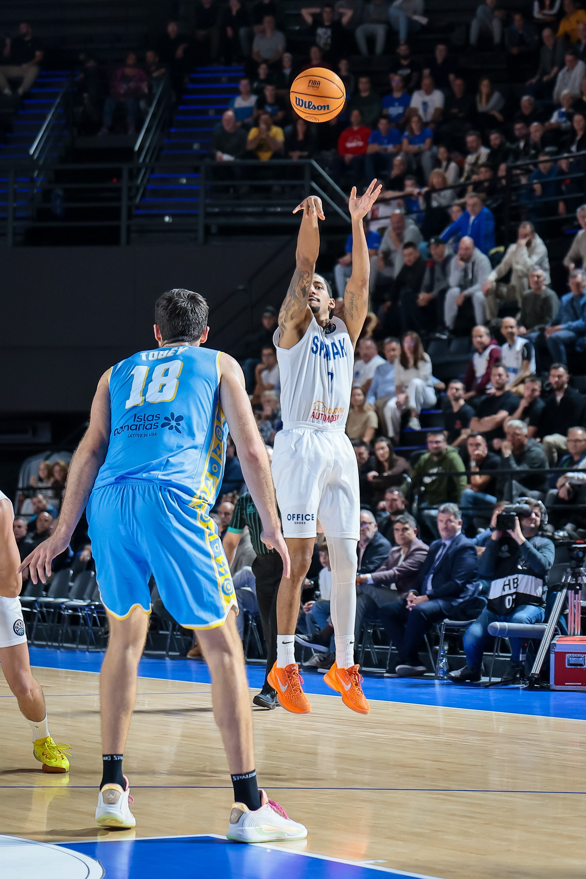 KK Spartak vs CB Gran Canaria. Aleksandar Šećerov photographer and videographer in Subotica, Serbia