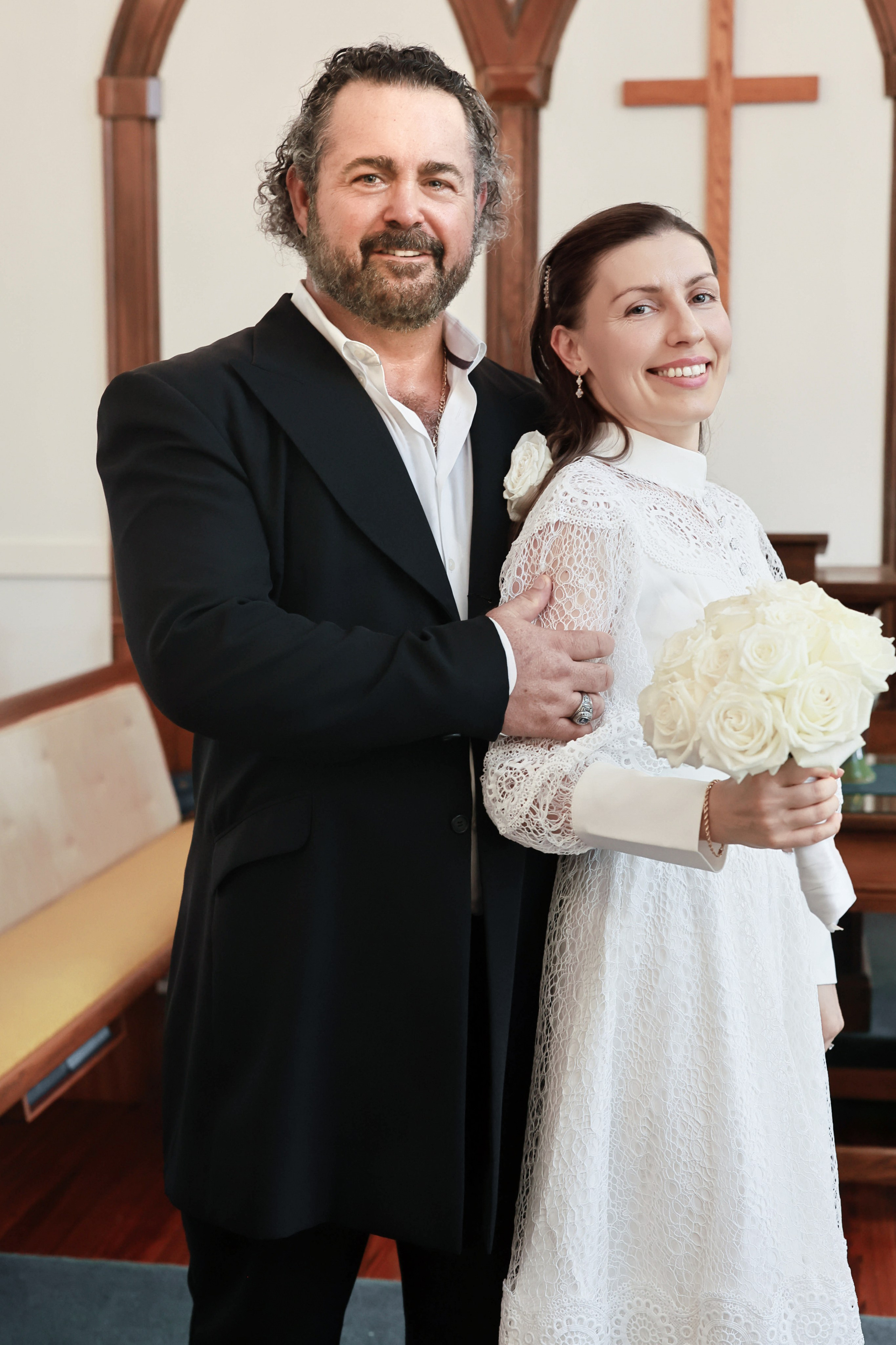 Intimate Church Wedding in Sarasota, Florida. Wedding and family photographer Olga Belianskaia