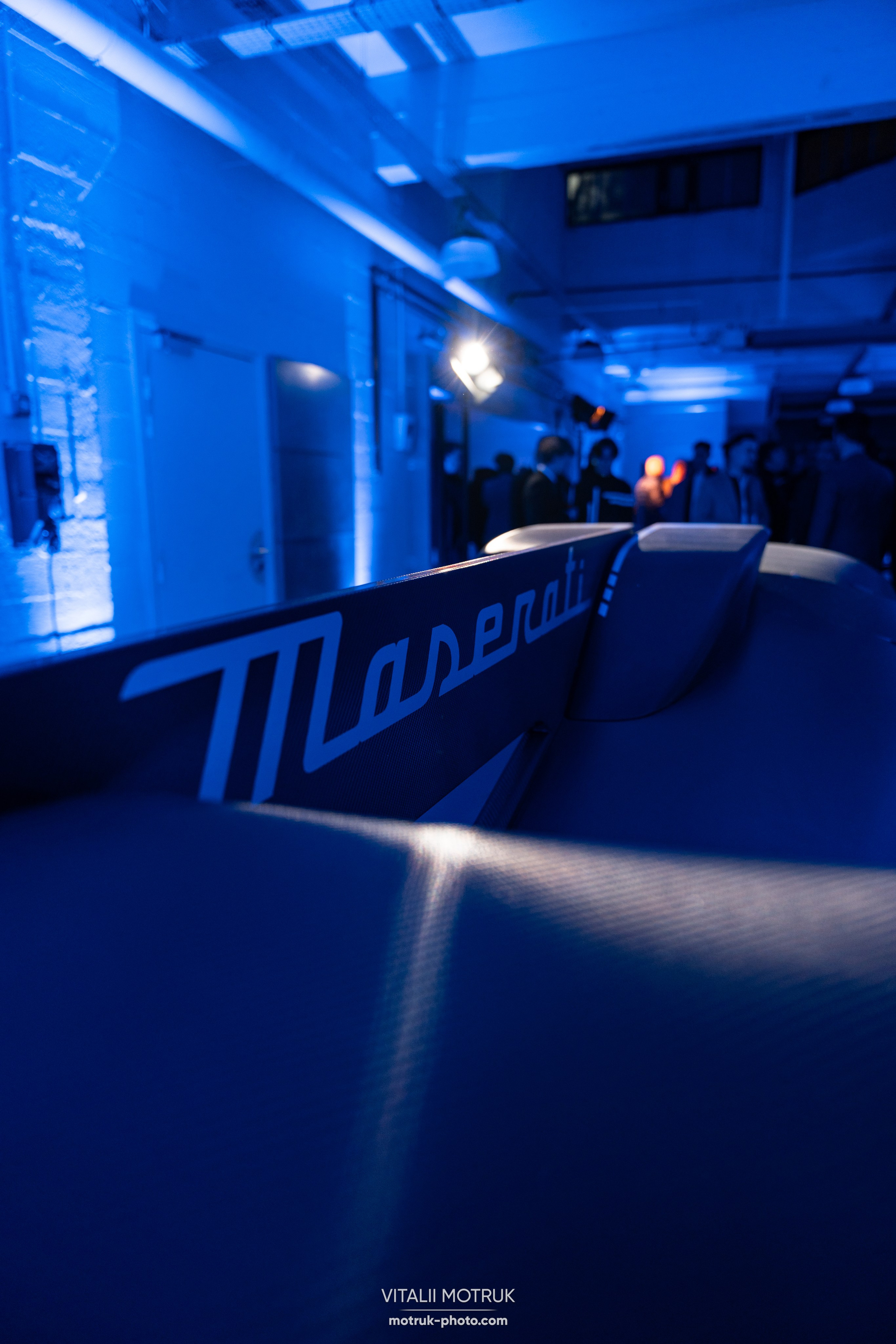 Maseratti Opening. Photographe de voitures à Paris — Vitalii Motruk