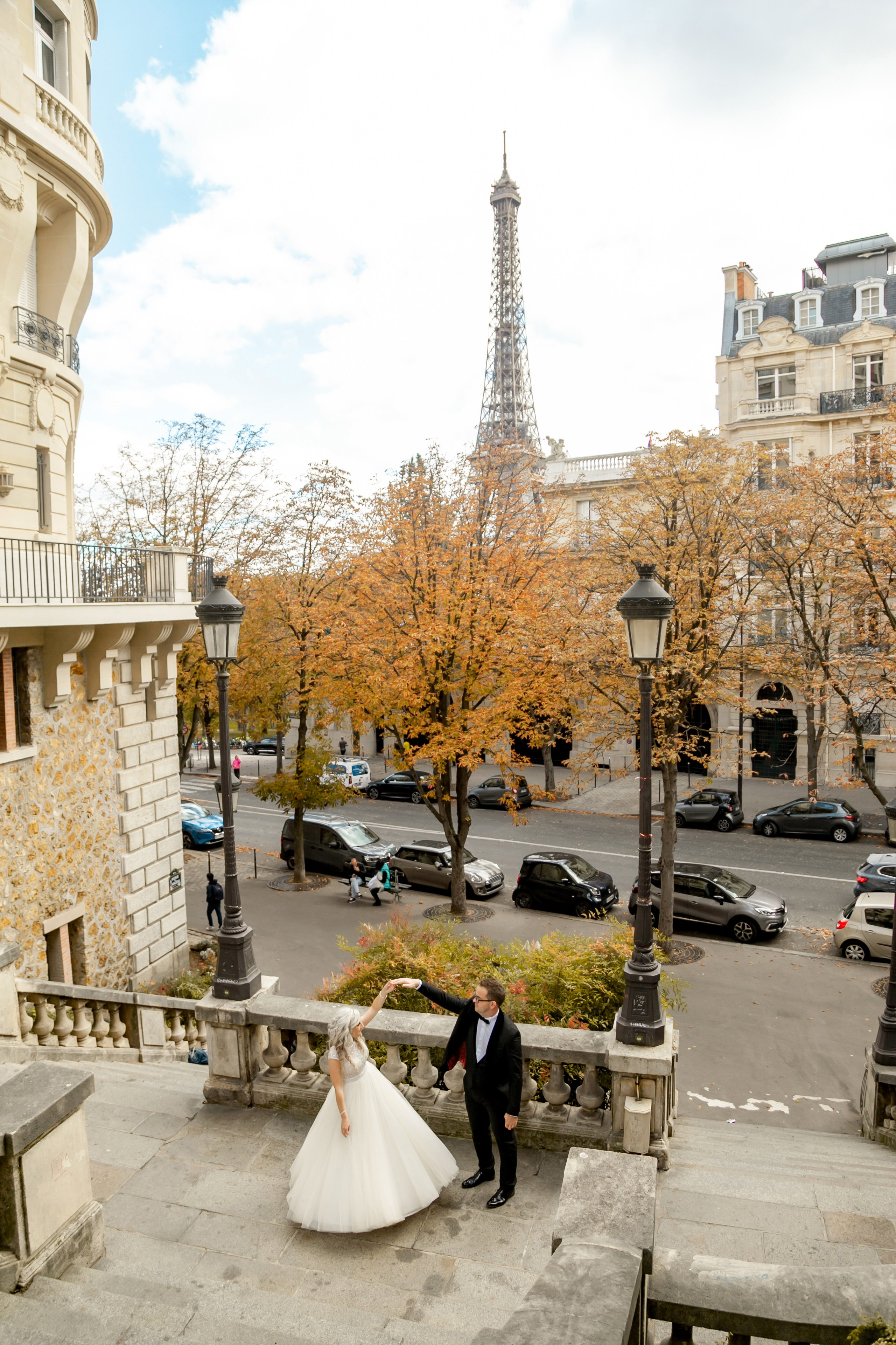 Paris / George & Adriana. Wedding, event and family photographer in Paris, Emilian Olaru