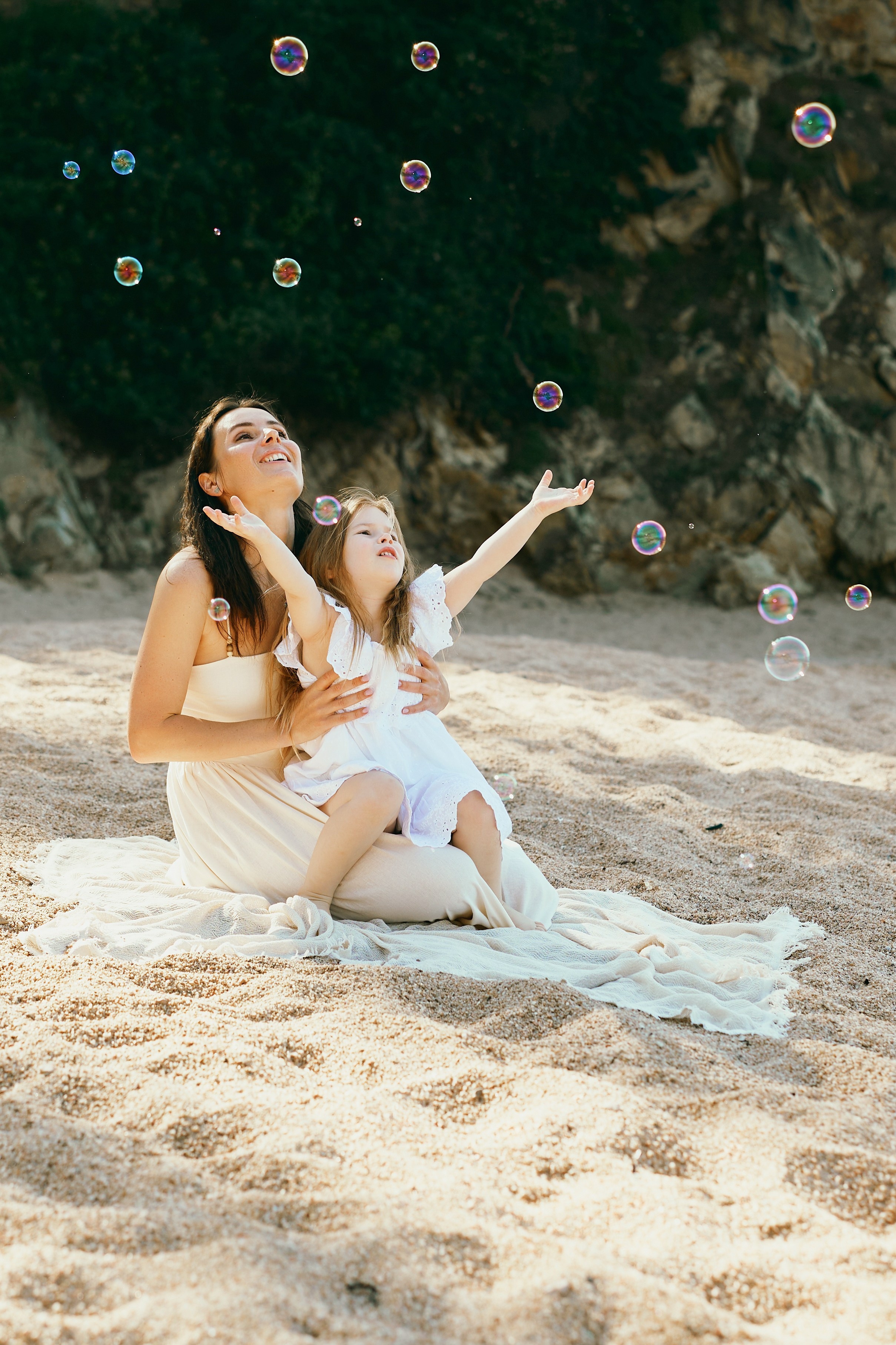 На пляже. Ллорет де Мар. Фотограф в Барселоне Жанна Захарченко