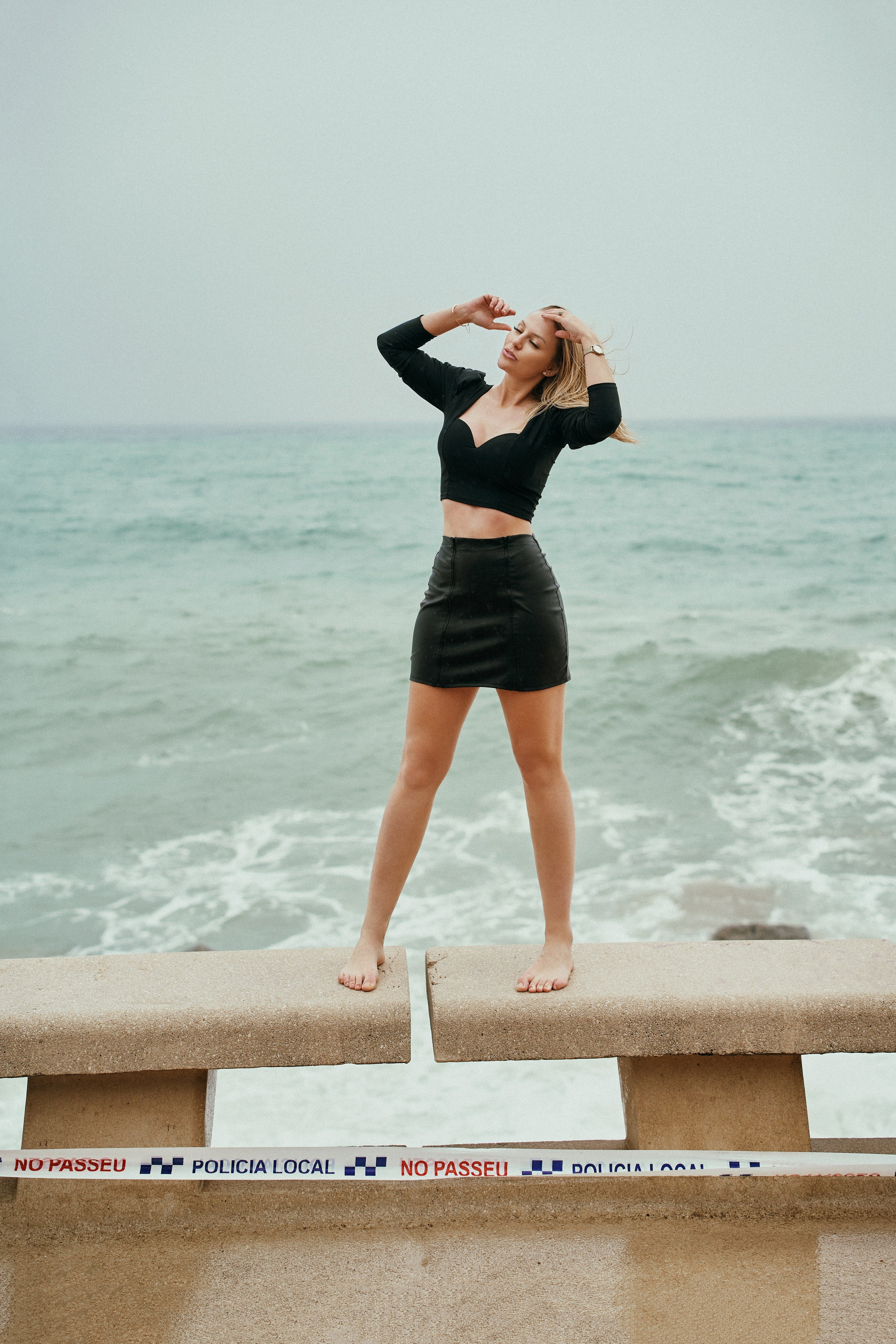 Дани. Съемка в шторм. Фотограф в Барселоне Жанна Захарченко