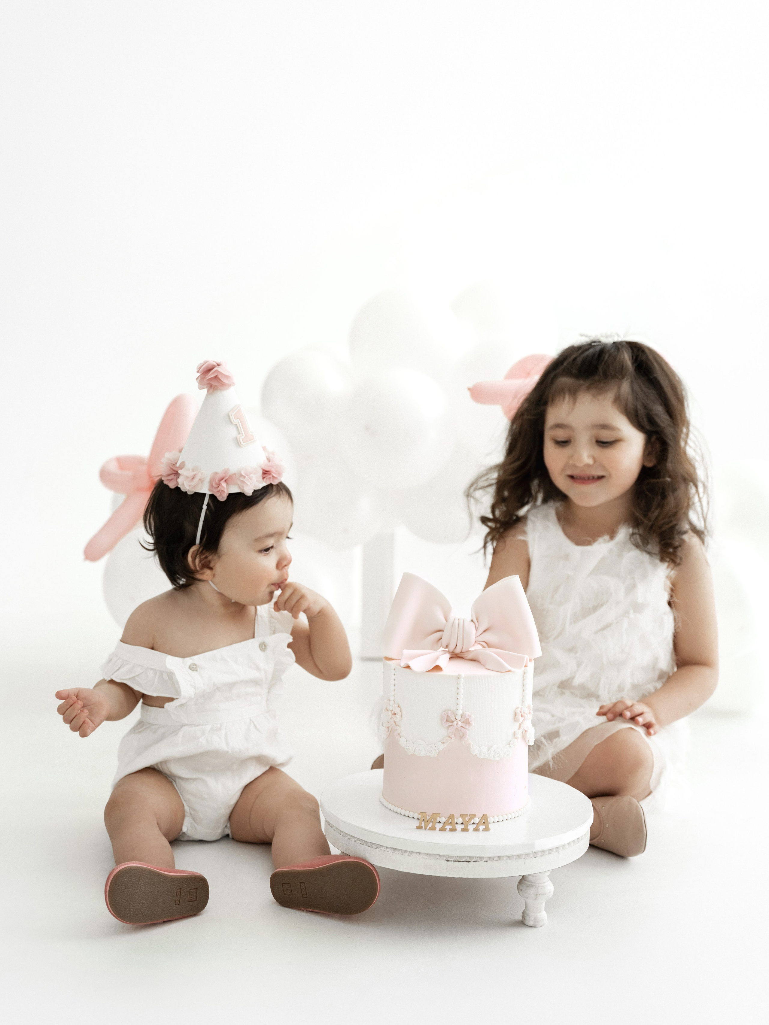 First birthday photoshoot Eva