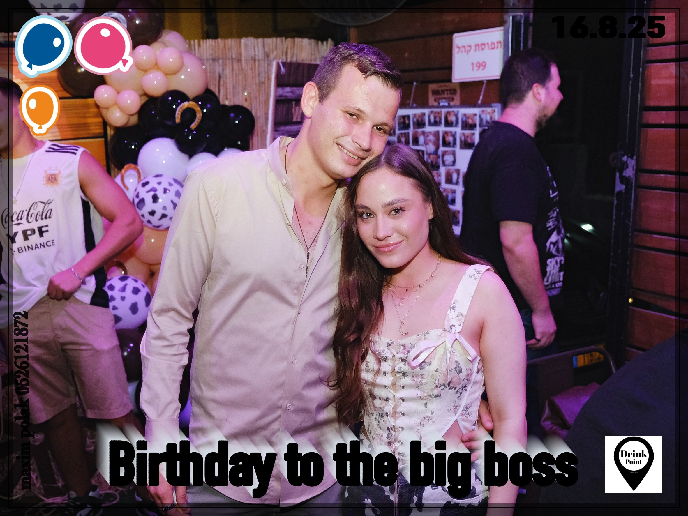 DRINK POINT. Middle East Photo Agency — Photography & Event Magnets — סוכנות צילום והדפסת מגנטים לאירועים