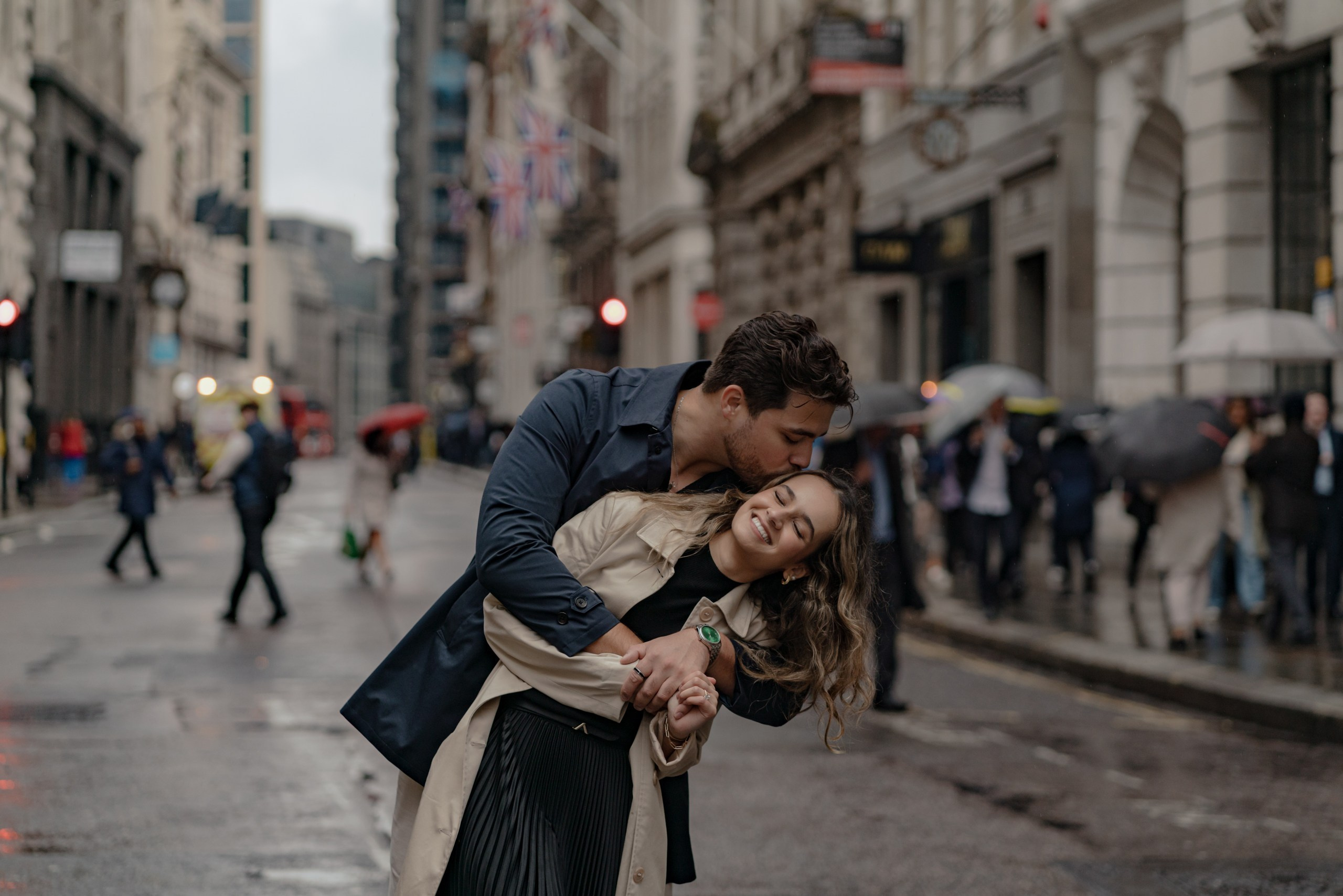 Engagement session in London City. London portrait and family photographer