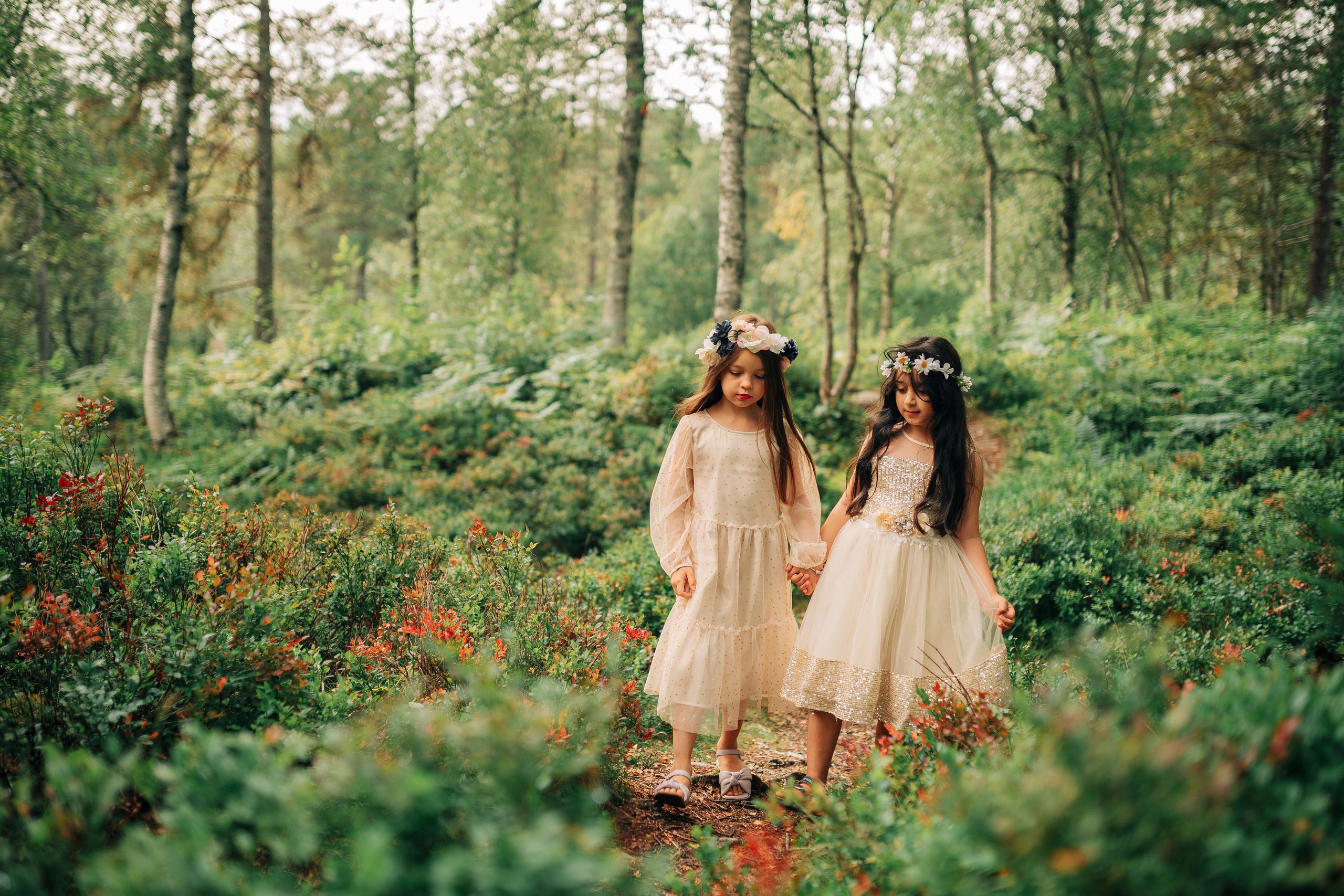girls in forest photoshoot barn i skogen bilder Molde