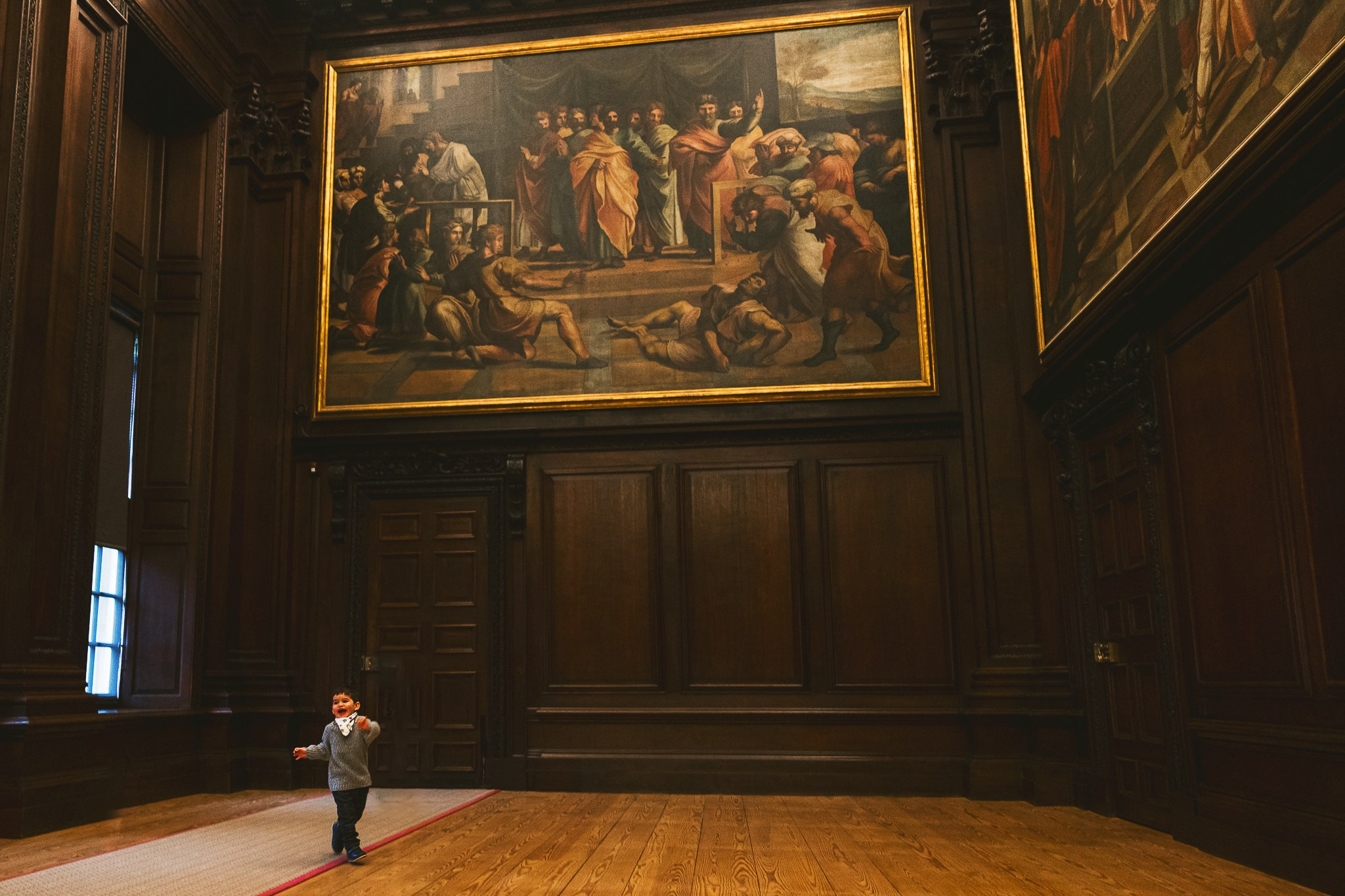 Exploring the Museum with Ana Paula, Thiago & Leo. Giandamorgana