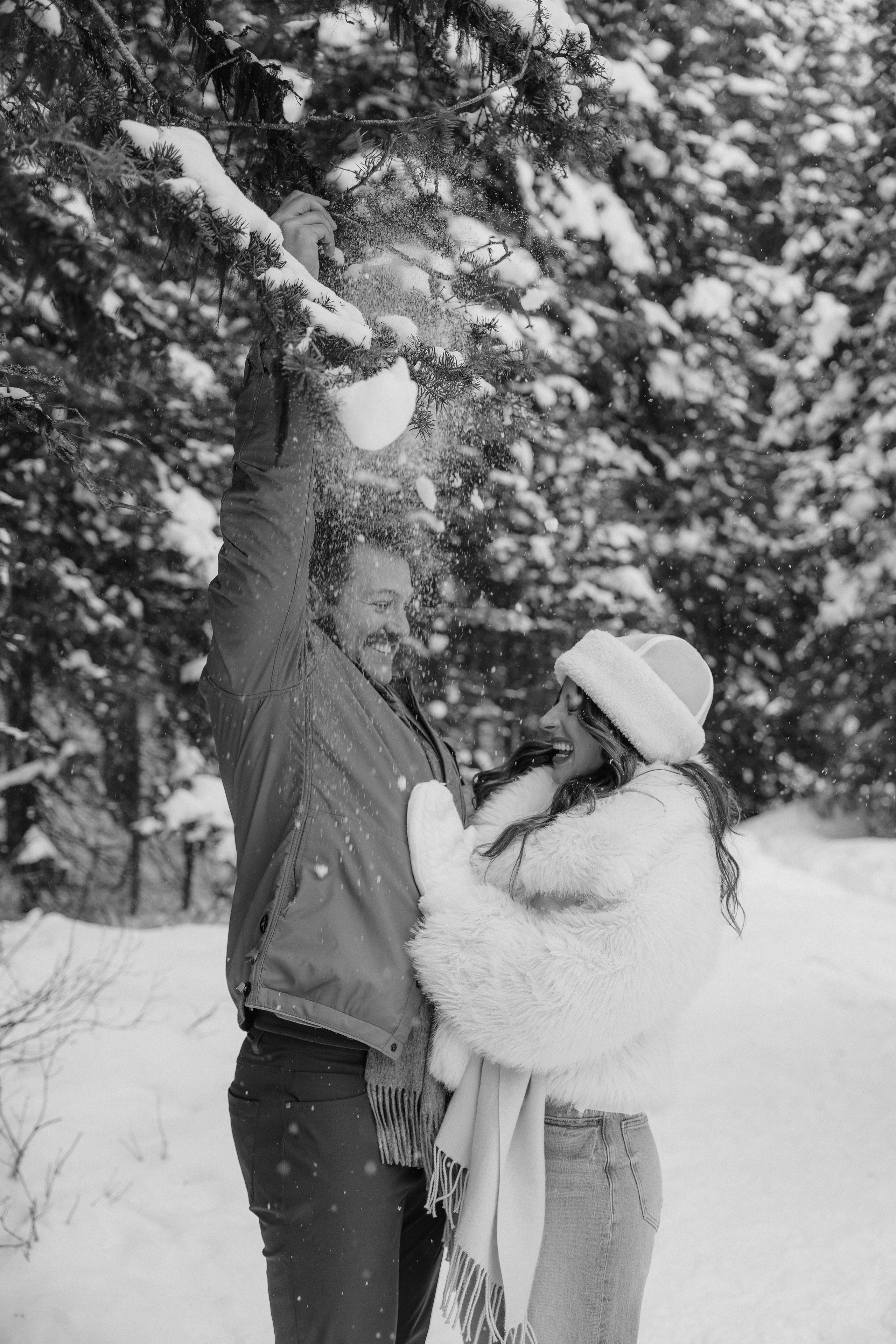 Lake Louise engagement session. Home