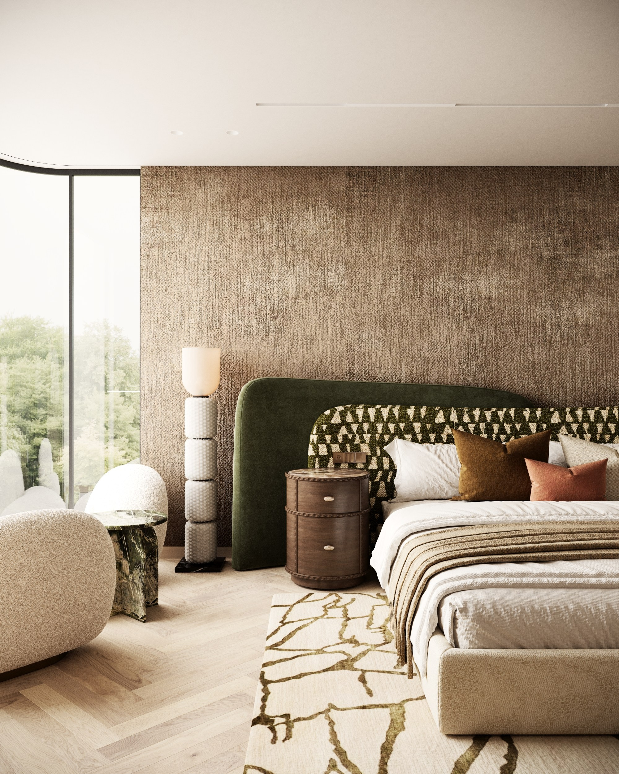 Jumeirah Islands Villa / C’est Ici. Interior designer / visualizer Lisa Oputina