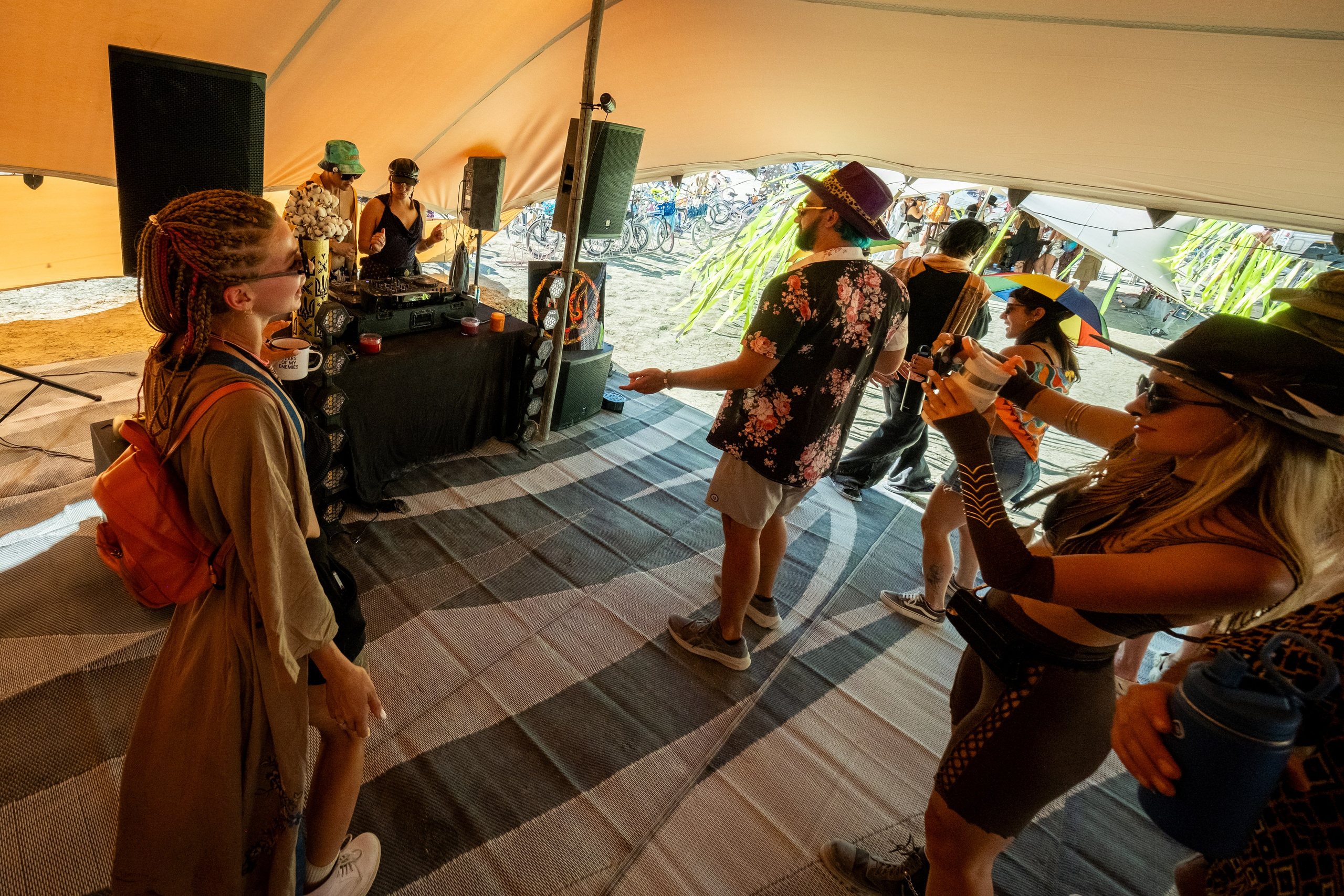 BURNING MAN 2024. Reportage concert portrait photography in the San Francisco Bay Area