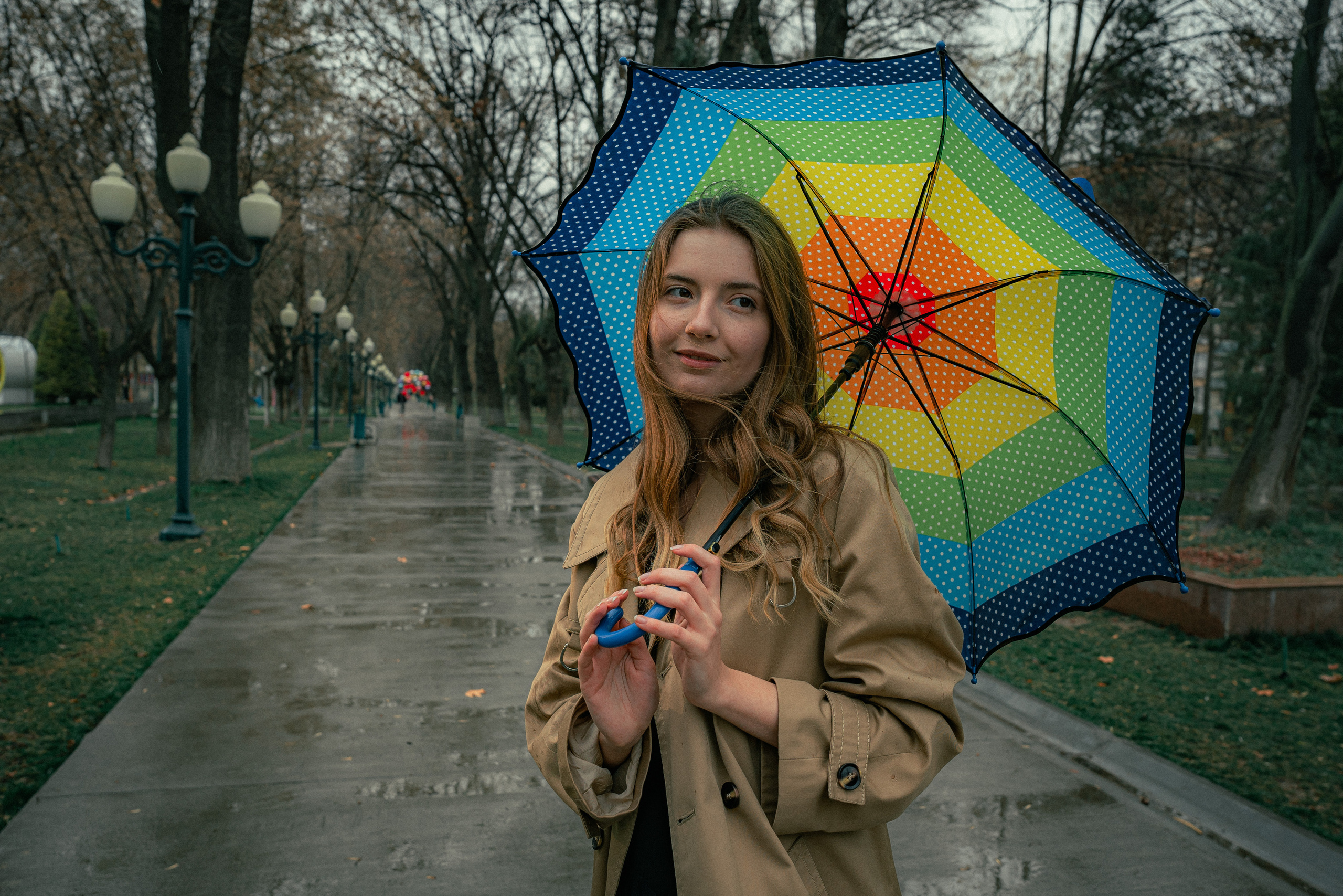 Polina - Rain day. Георгий Намазов | Фотограф в Ташкенте