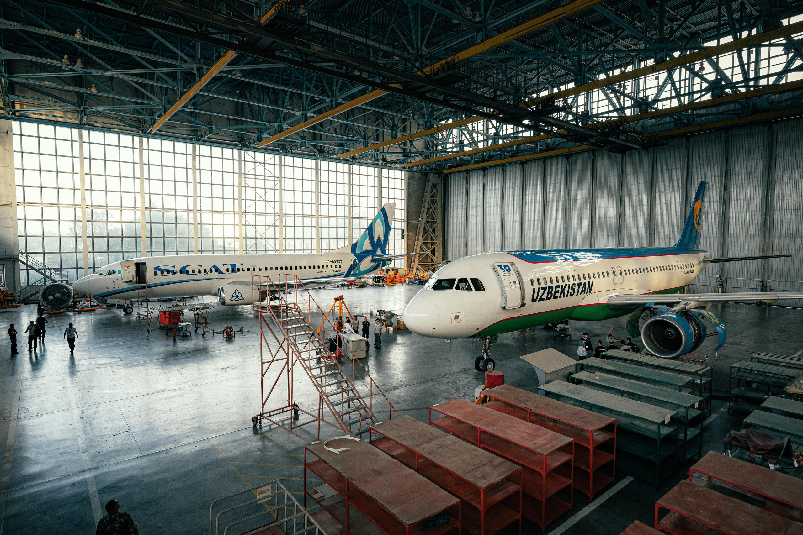 Uzbekistan Airways Technics. Георгий Намазов | Фотограф в Ташкенте